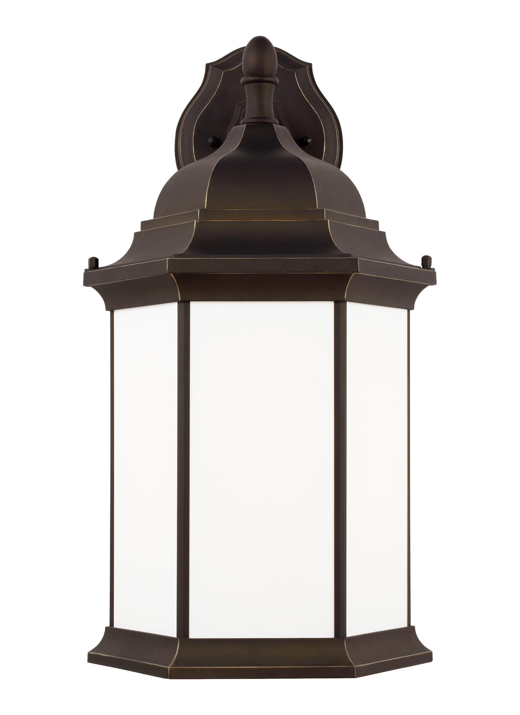 Generation Lighting 8738751EN3-71 Sevier 1 -Light 23.25-in H Antique Bronze Hardwired Dark Sky Outdoor Wall Light