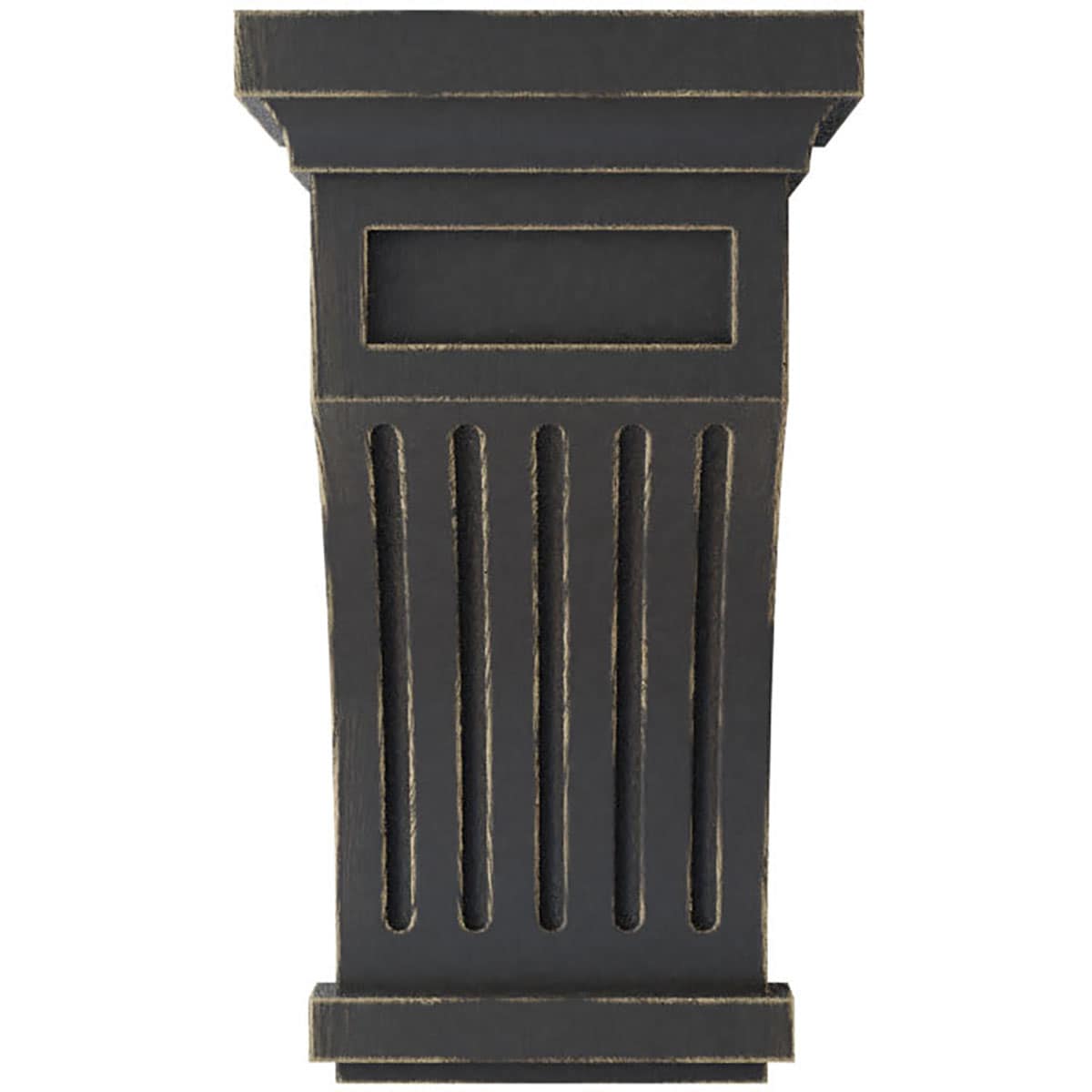 Ekena Millwork CORWD05X05X10FLBL corbels - View #2