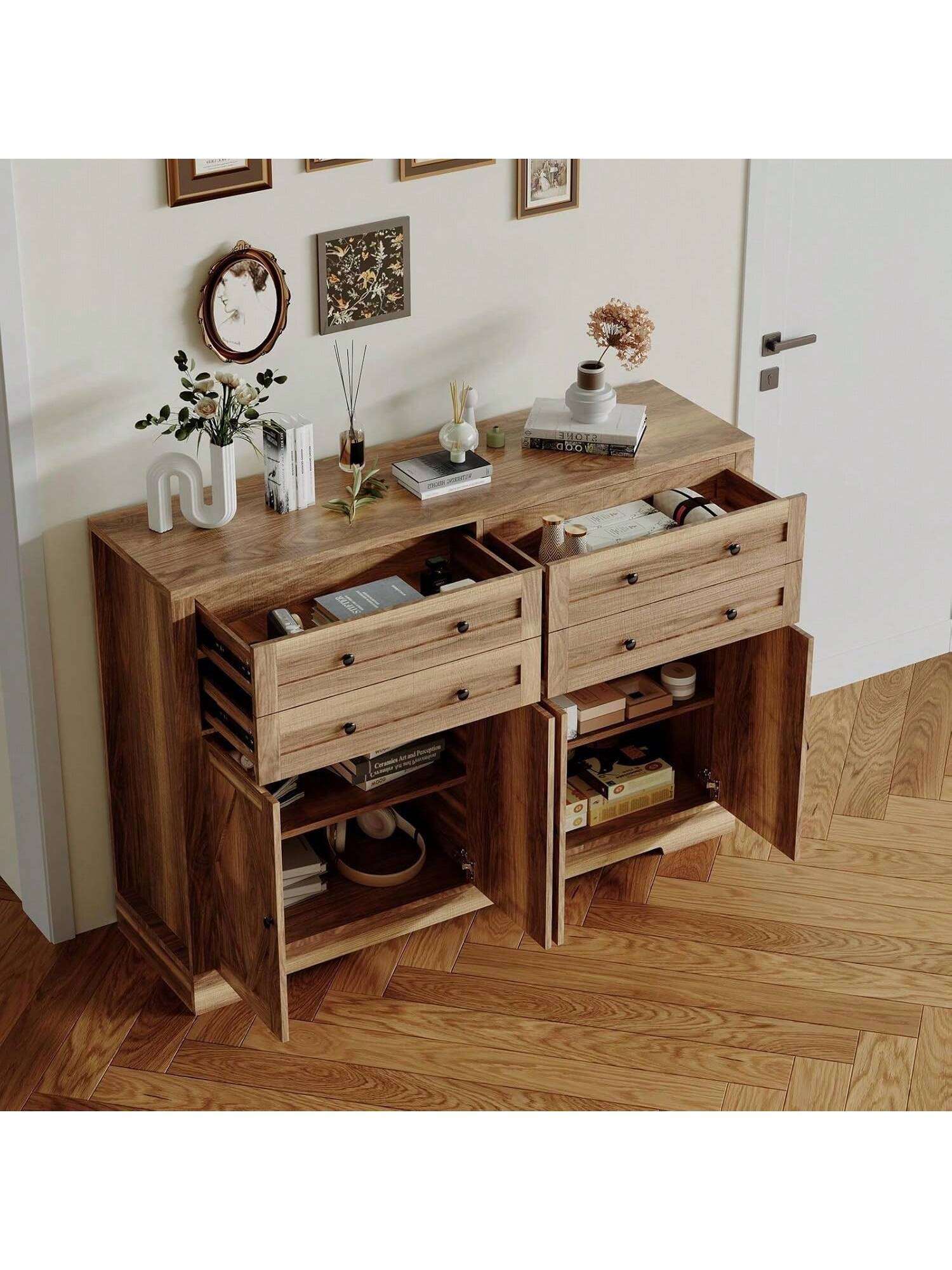 Qeetex BY-PHK-34WAGLF3 Bathroom-Wall-Cabinets - View #3