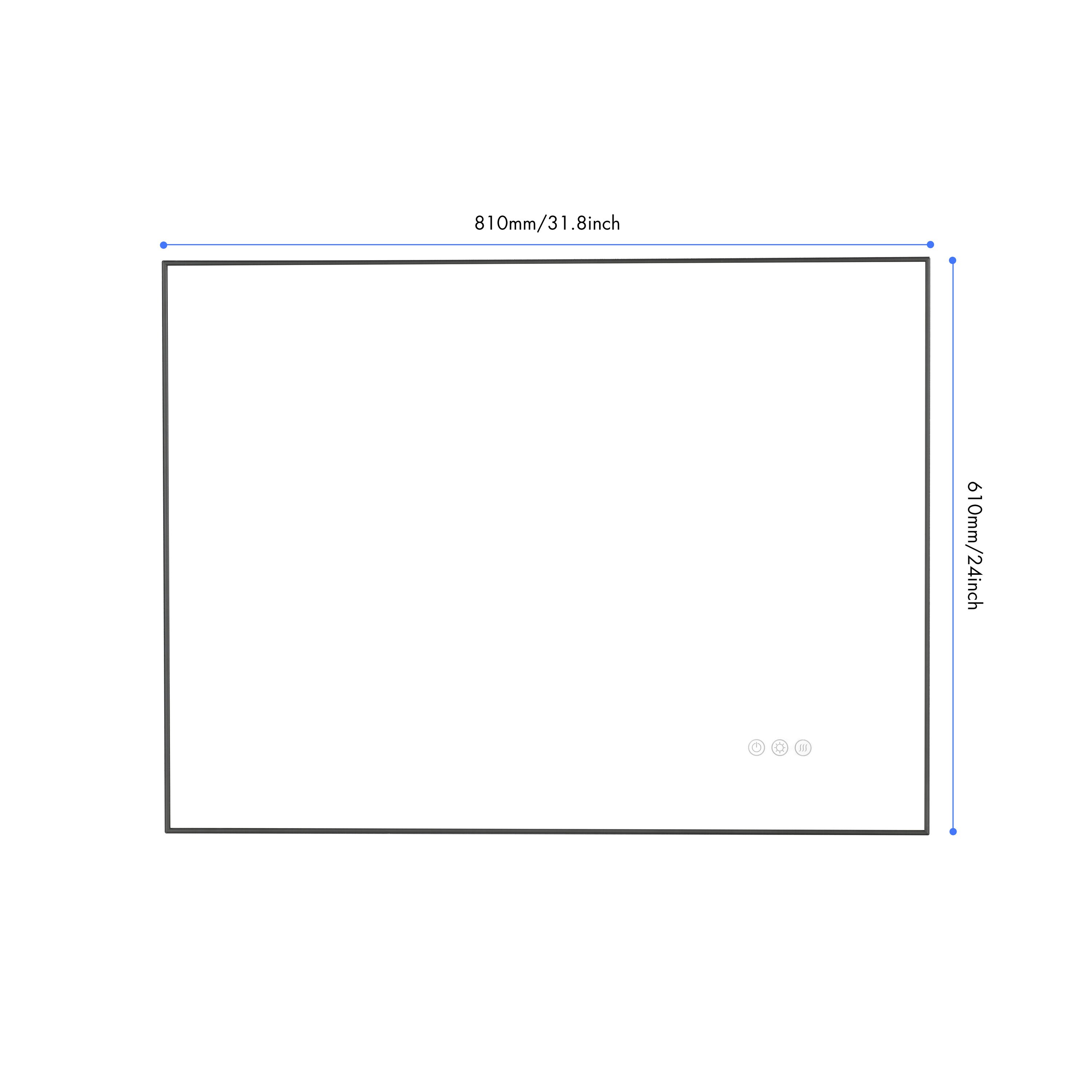 Bayfeve BF-178220-MIR Framed-Bath-Mirrors - View #4
