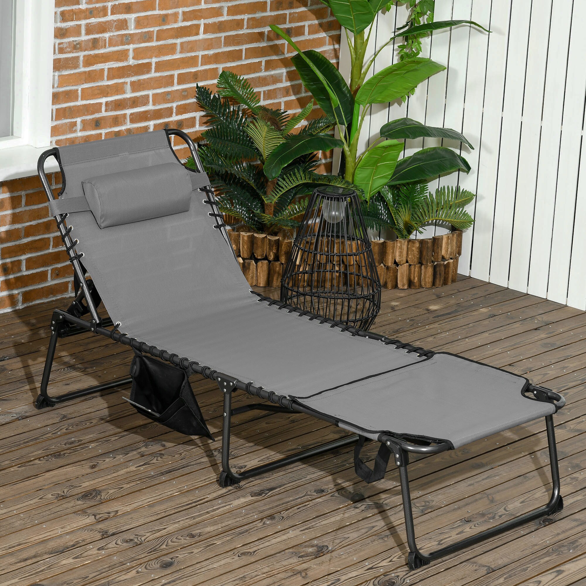 Outsunny 84G-269V00GY Patio-Chairs - View #2