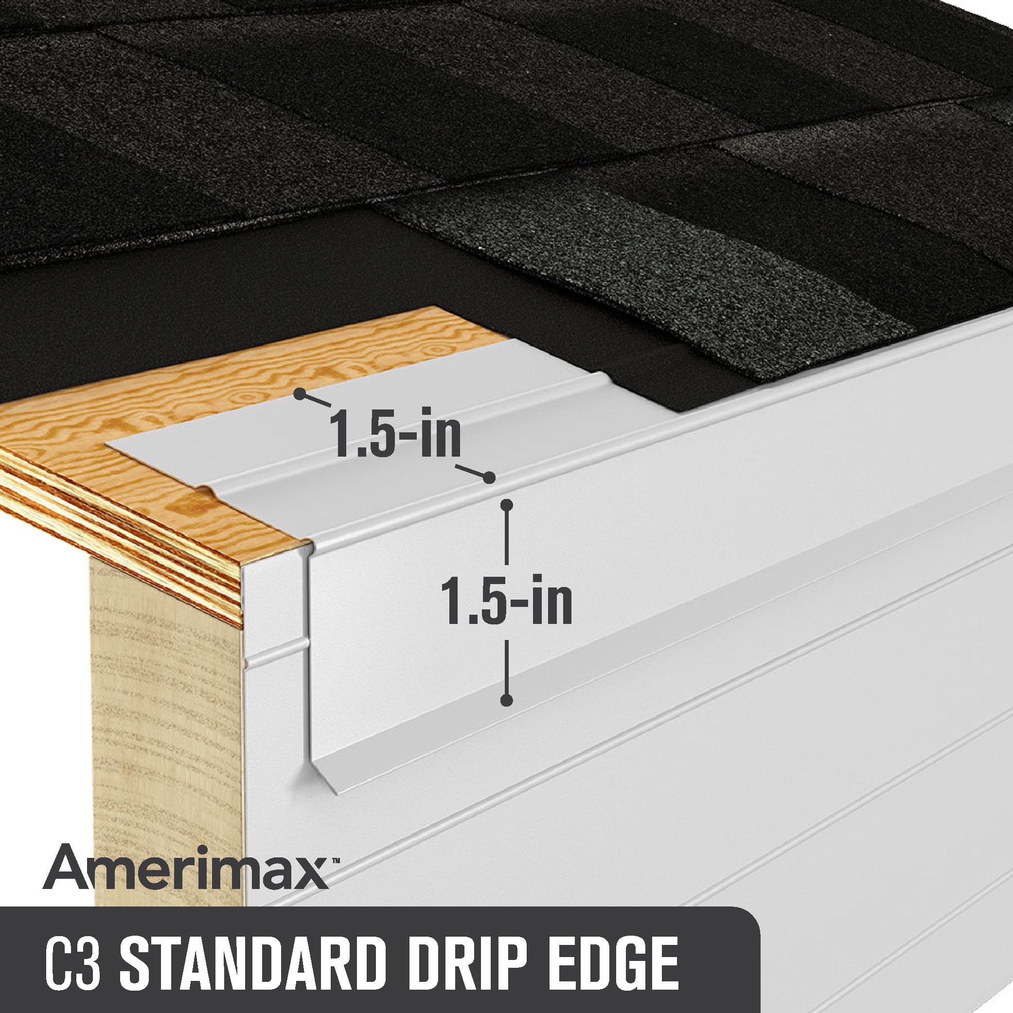 Amerimax 5710328120 Drip-Edges - View #4