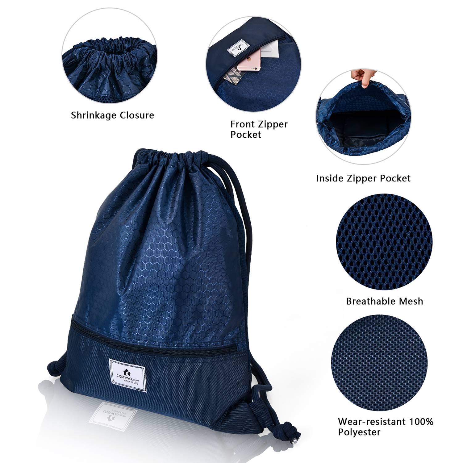 Costway CSHY001200 Bags-And-Backpacks - View #5