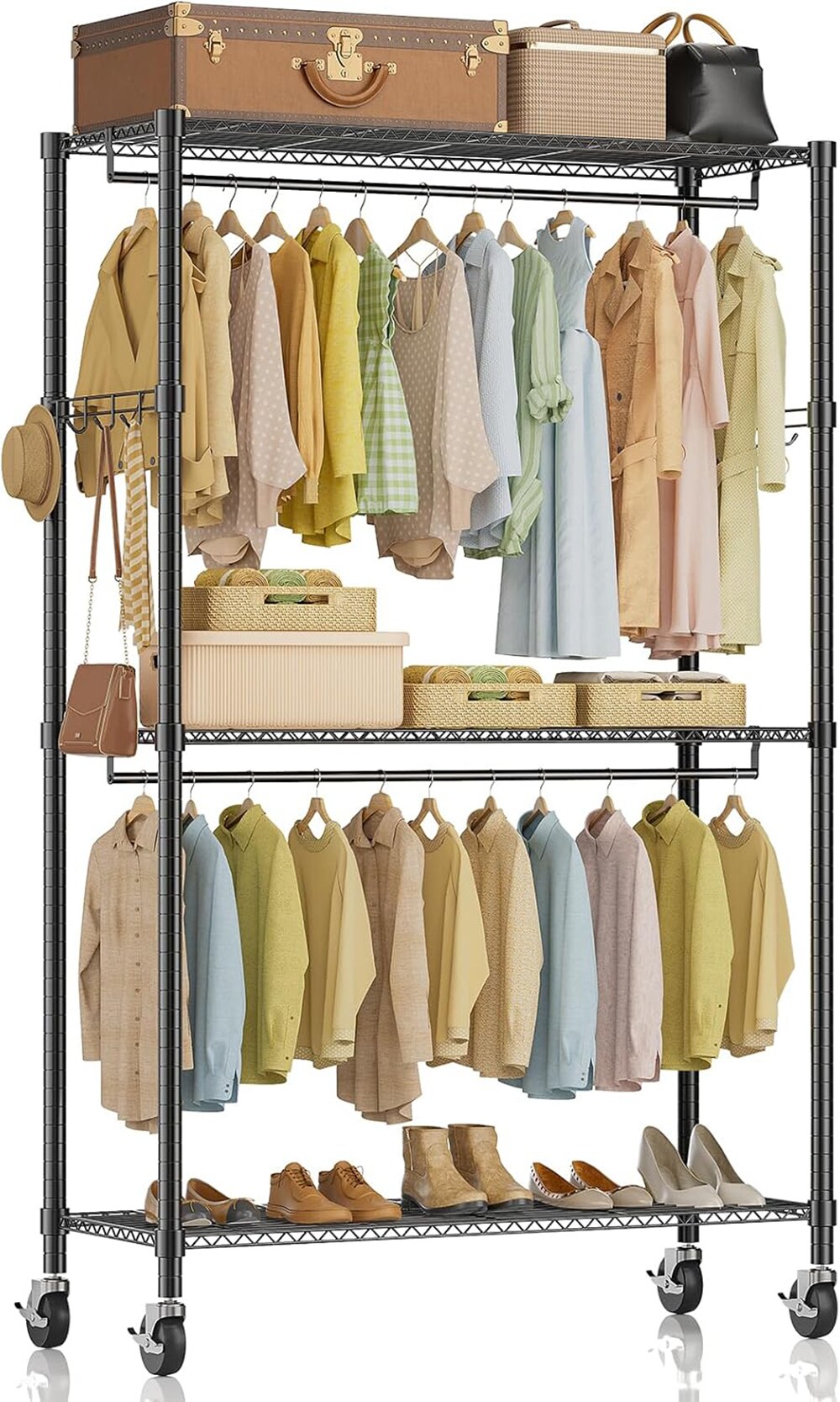 Kahomvis MOCE-QPS4-487 Garment-Racks - View #2