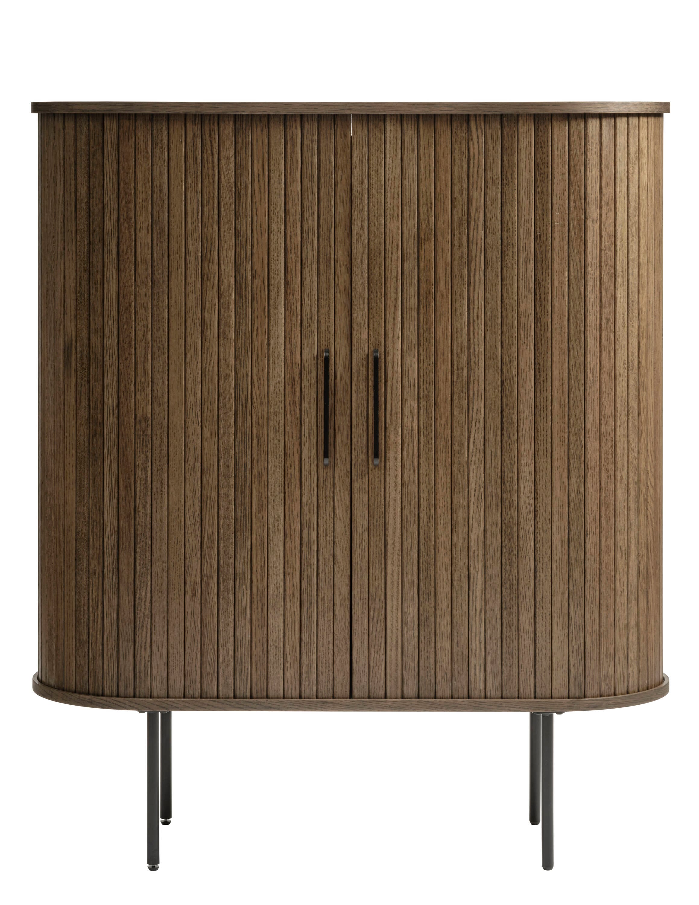  NL-4624-SMO 39.25-in W 2 -Door Smoked Oak Accent Cabinet