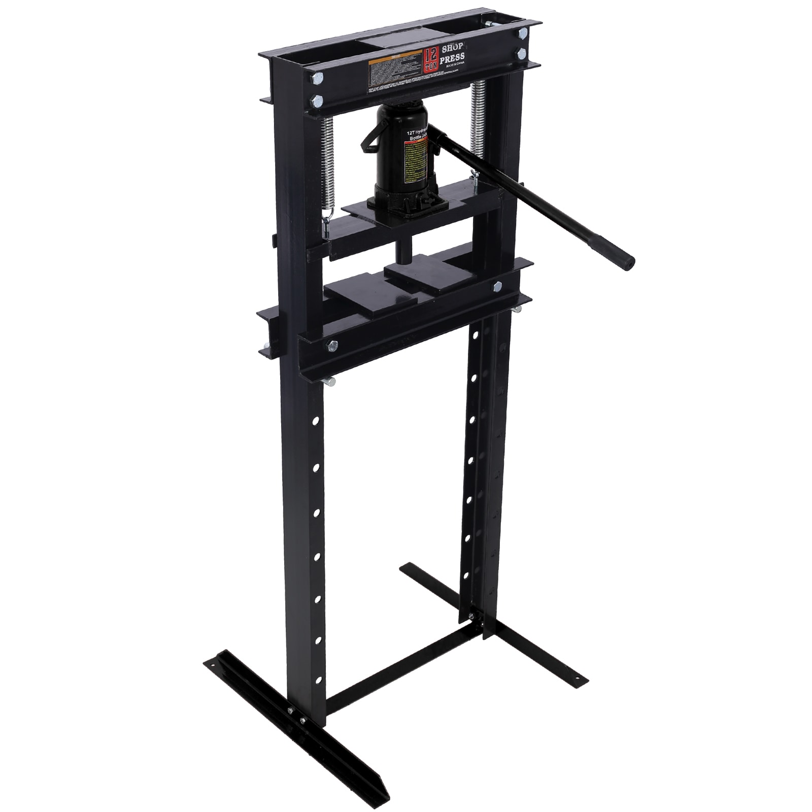 Xspracer ML-SP968 Black 12-Ton Steel Manual hydraulic Floor jack