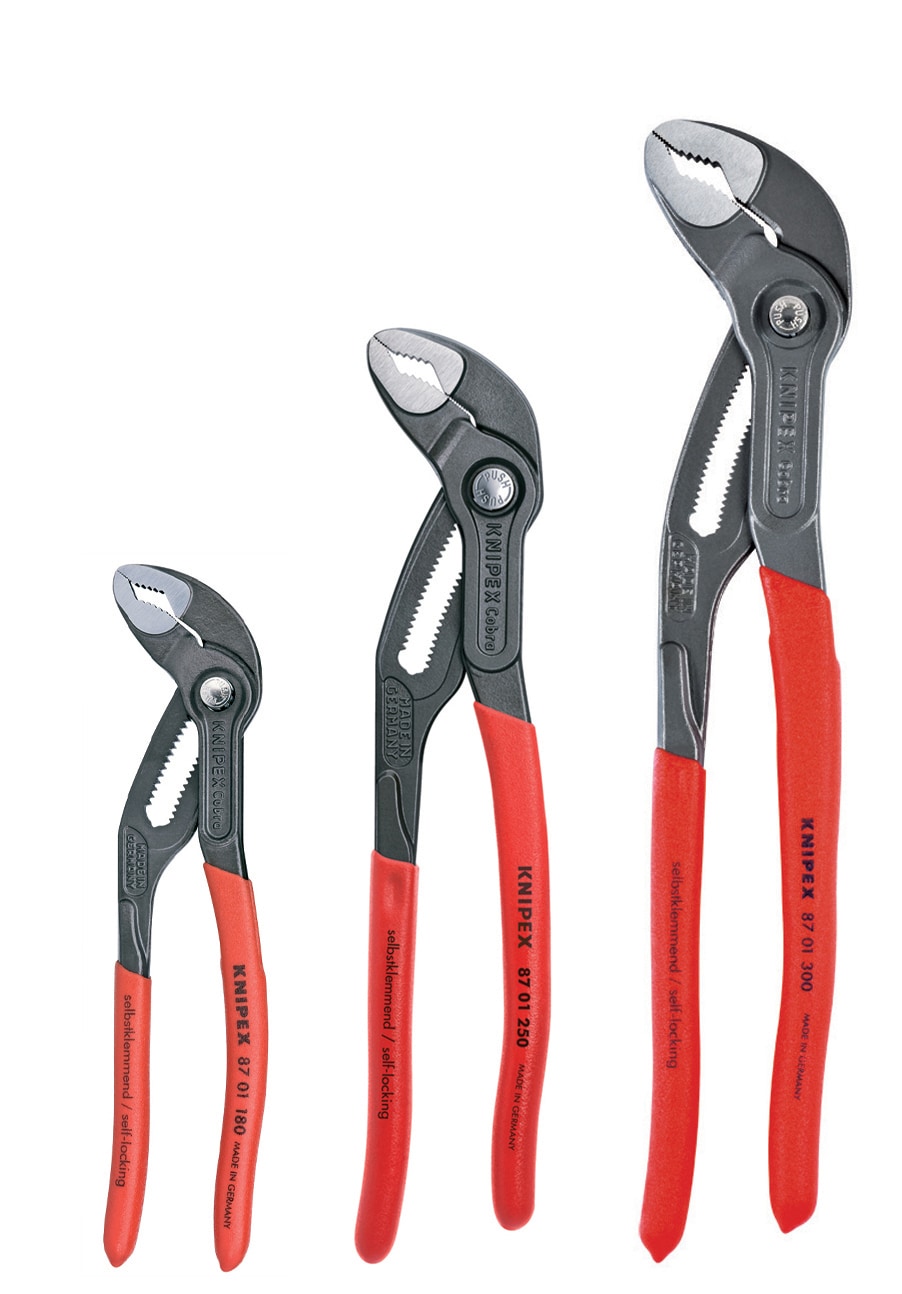 KNIPEX Cobra 3-Pack Tongue & Groove Plier Set in the Plier Sets