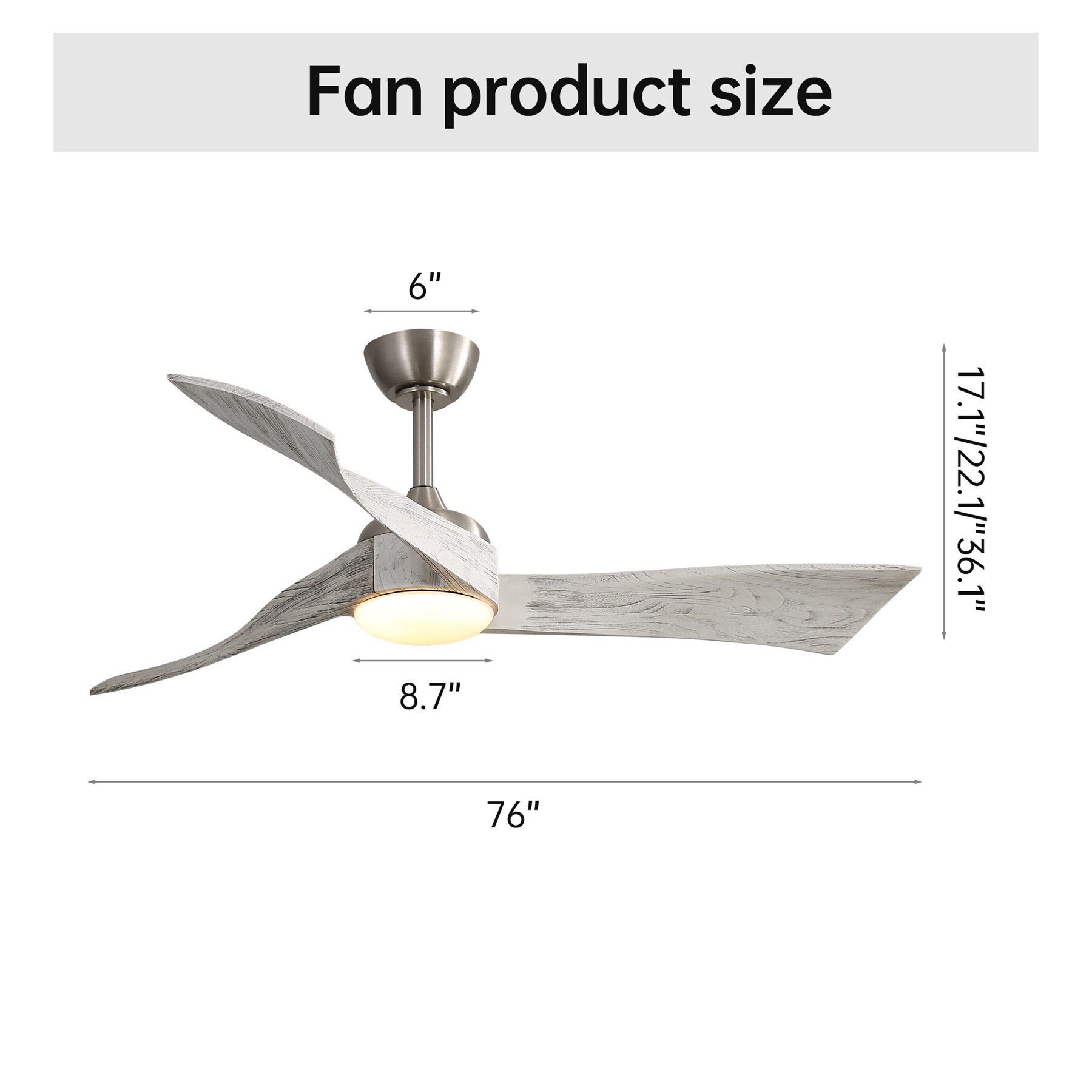 BABOOM BOM-6009ORYU Ceiling-Fans - View #6