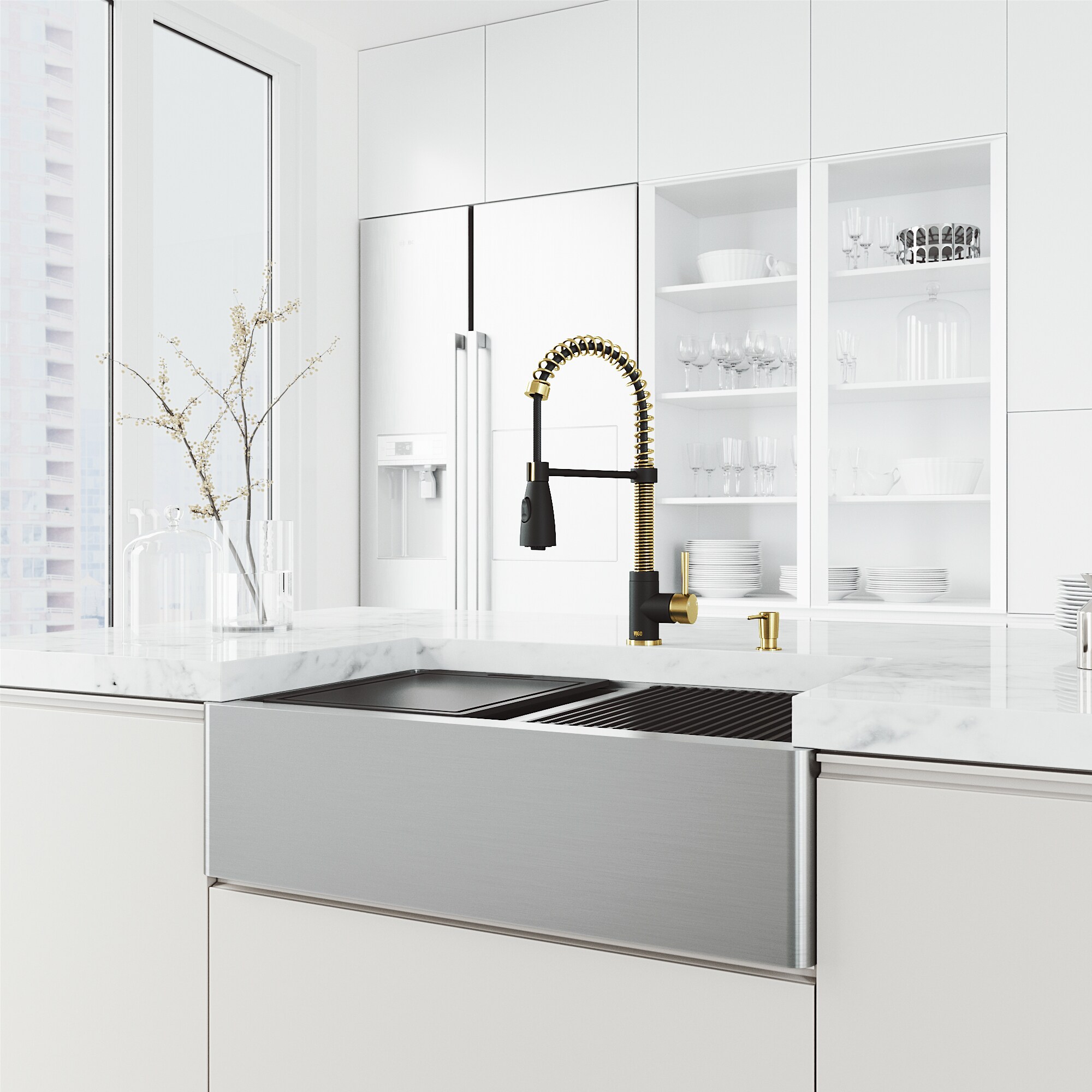 VIGO VG151003 Kitchen-Sinks - View #3