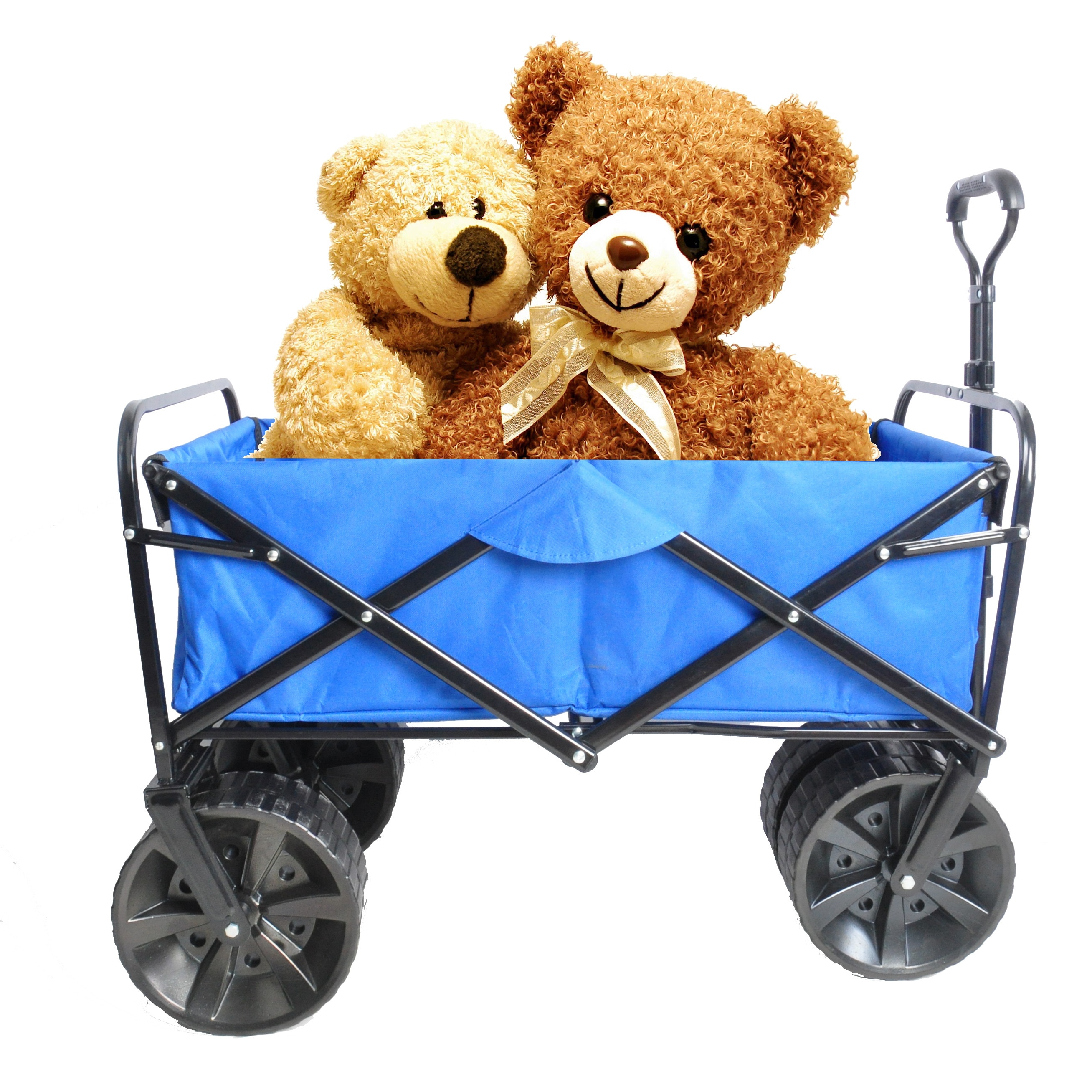 AHIOU HOME ZAAHG-35630C Carolyn 3.9-cu ft Steel Folding Yard Cart
