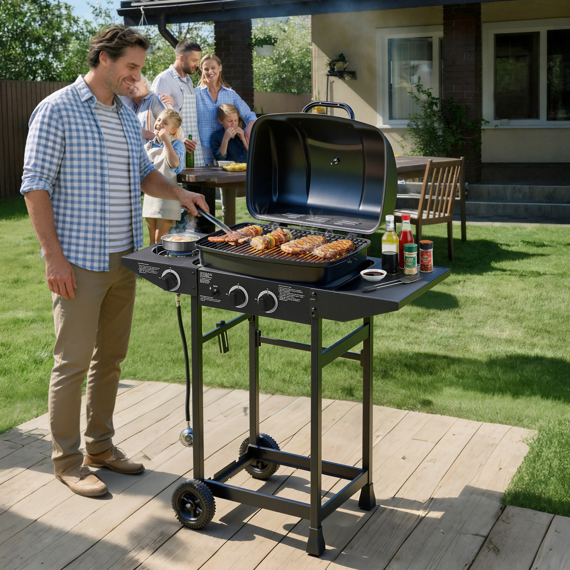 Afoxsos LAF0319G06 Gas-Grill - View #2