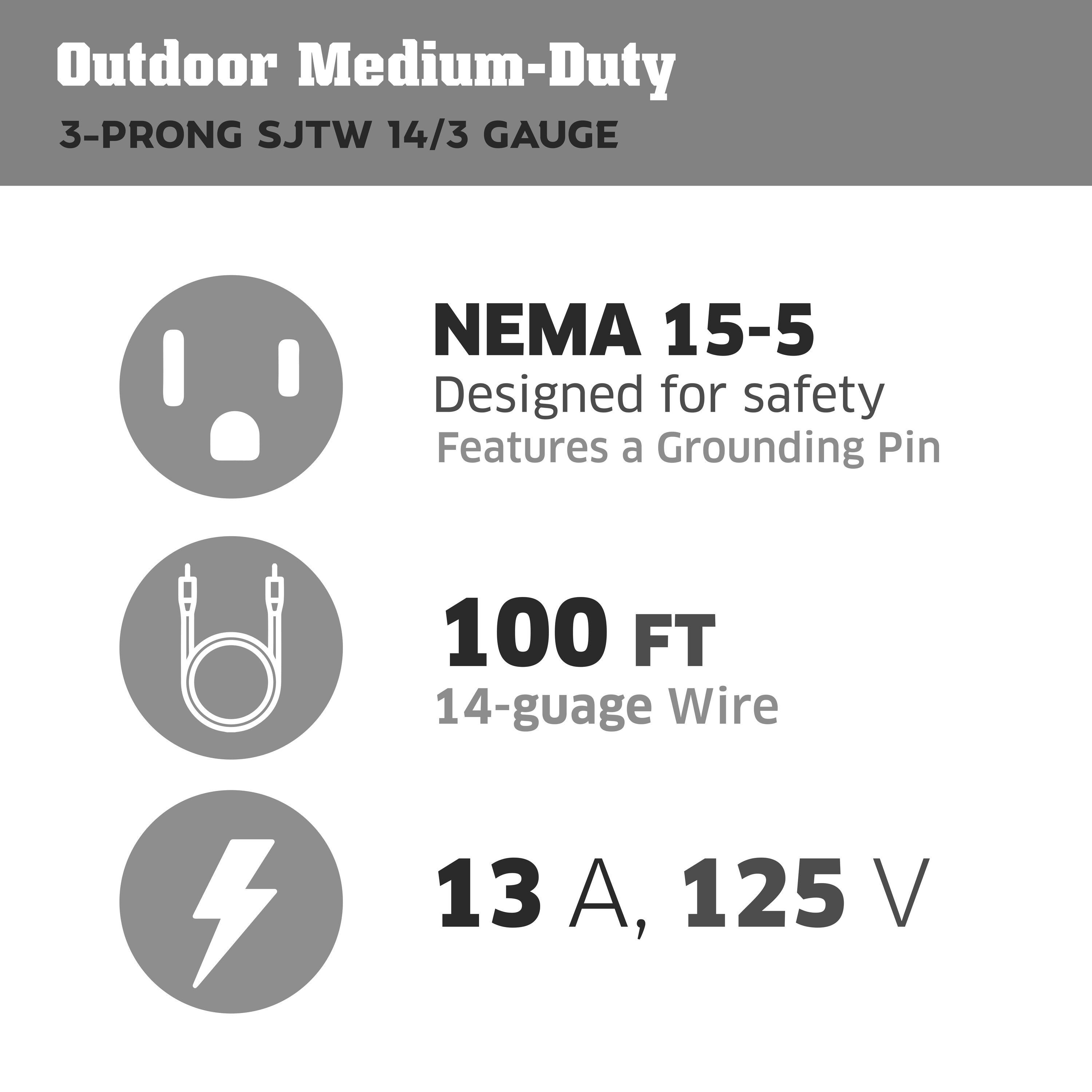 Utilitech 0083 Electrical-Extension-Cords - View #4
