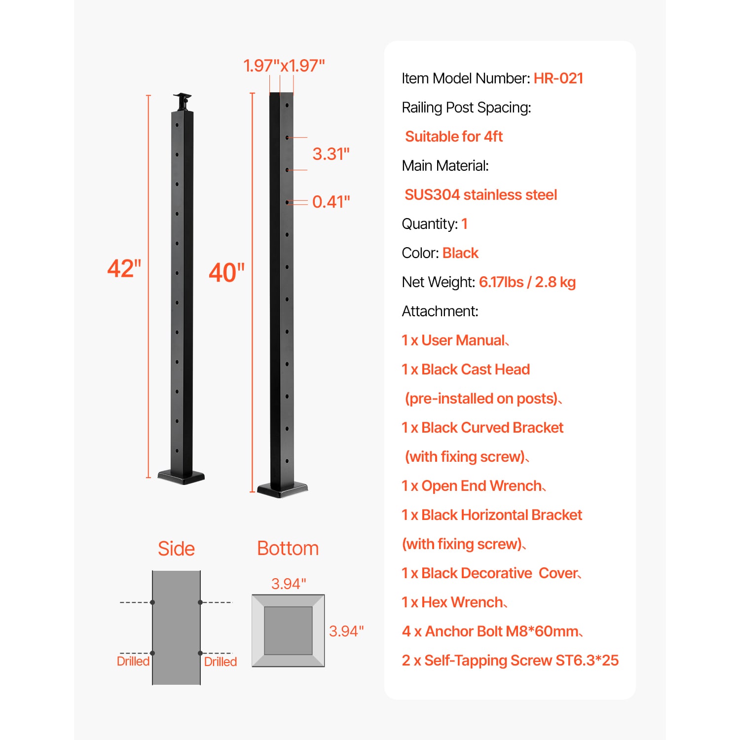 LUXEYARD DS-R-2P466113 Interior-Stairpart-Newel-Posts - View #3