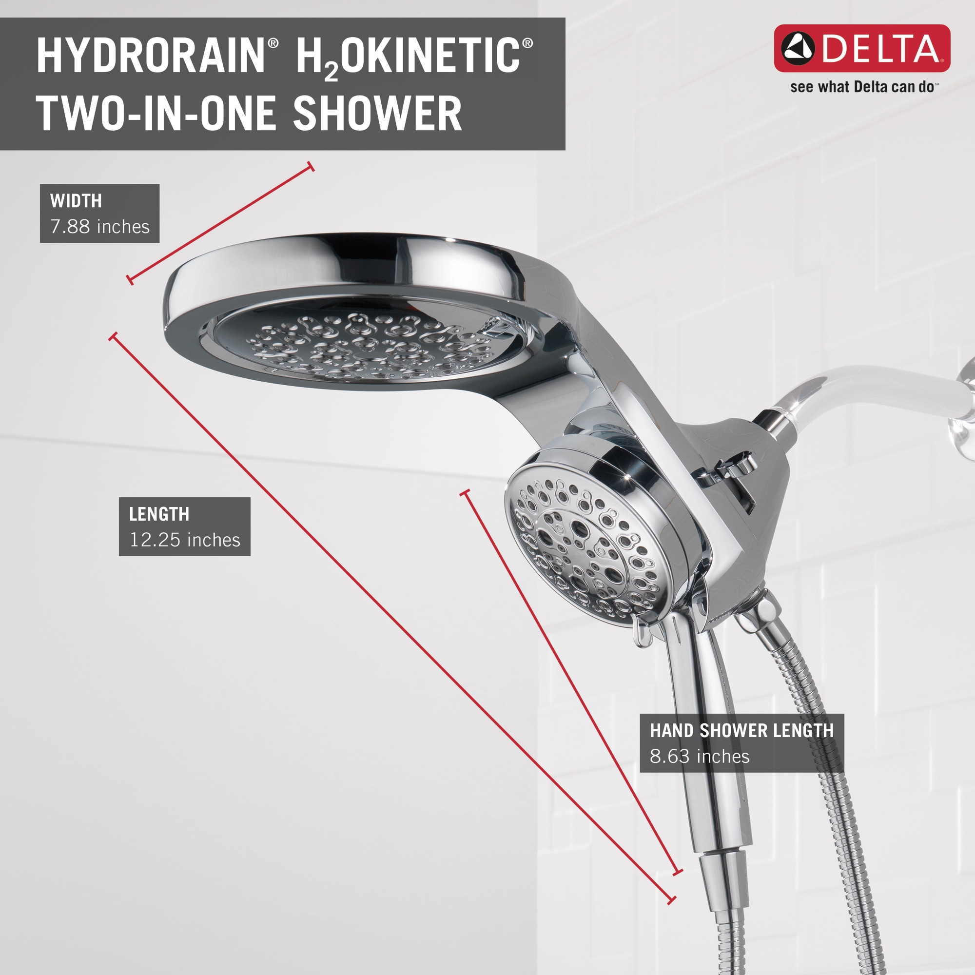 Delta 58680-RB Fixed-Showerhead - View #10