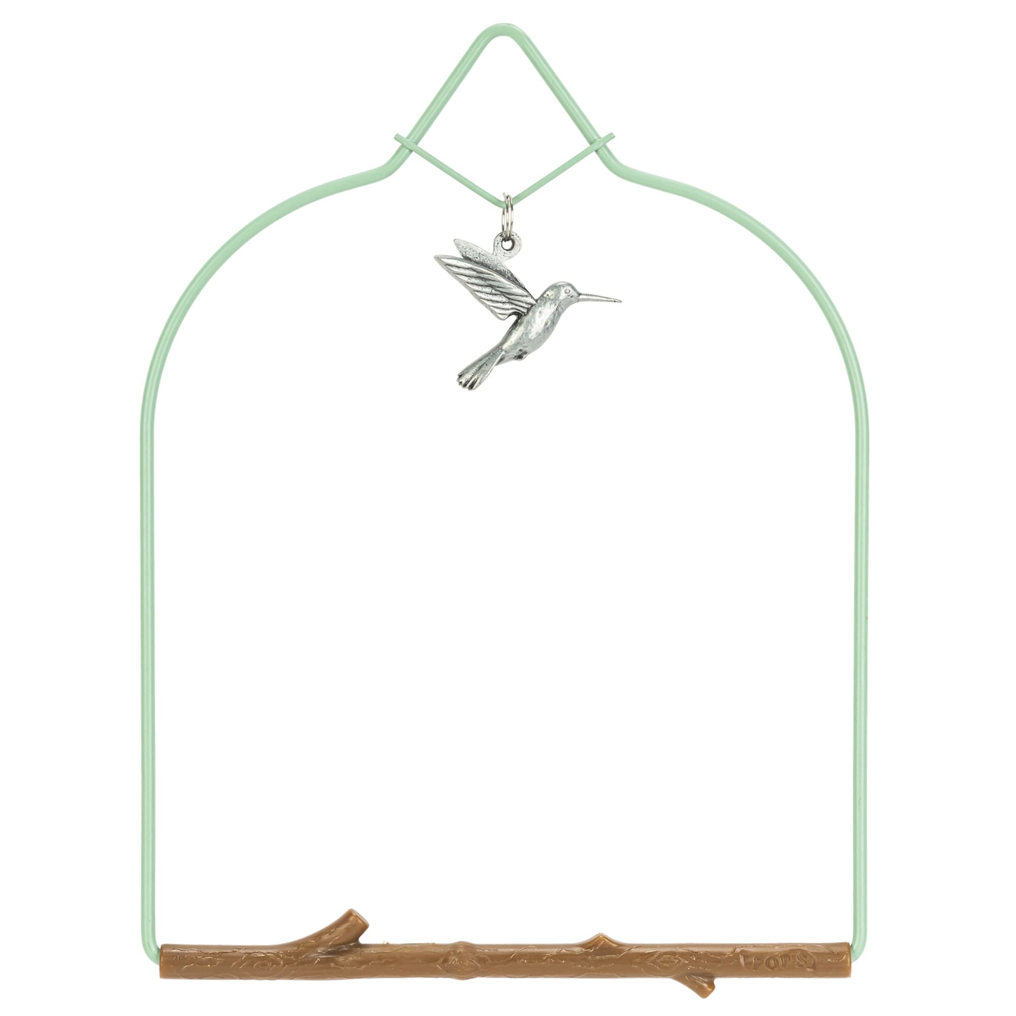 Pop's Birding CHVC-PBBR 1 -Count Vintage Copper Hummingbird swing