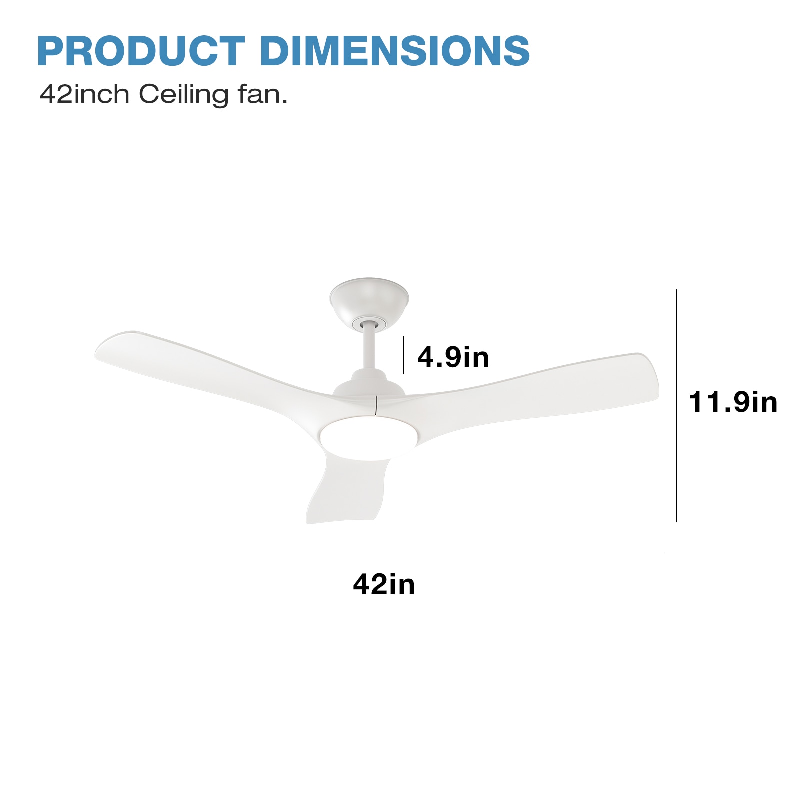 Warmiplanet WICF12-1 Ceiling-Fans - View #7