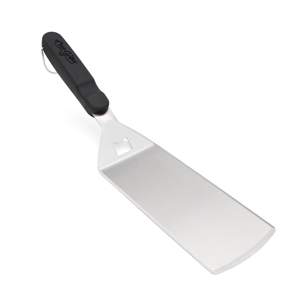 Char-Griller Large Cut BBQ Spatula Stainless Steel Spatula at Lowes.com