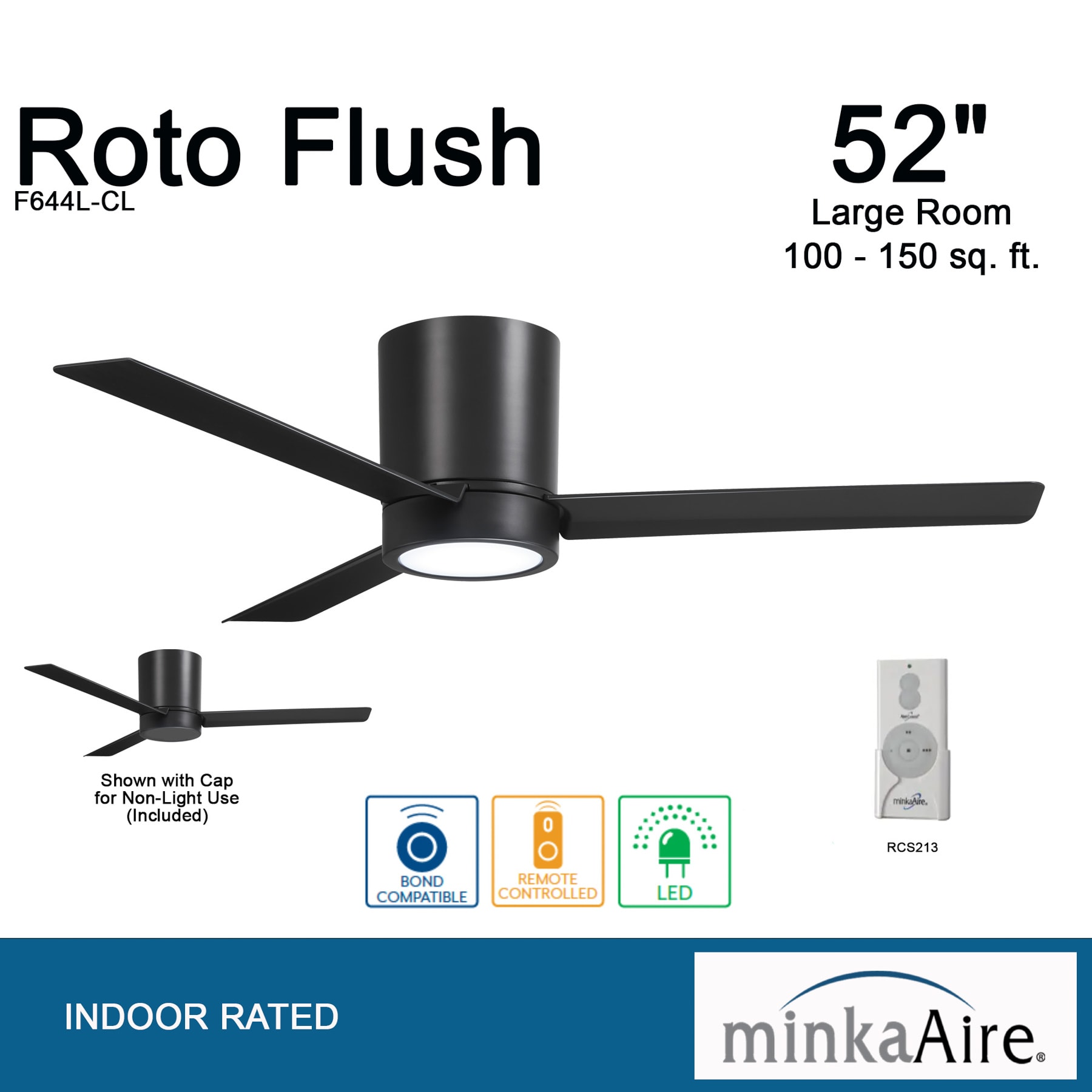 Minka Aire F644L-CL Ceiling-Fans - View #8