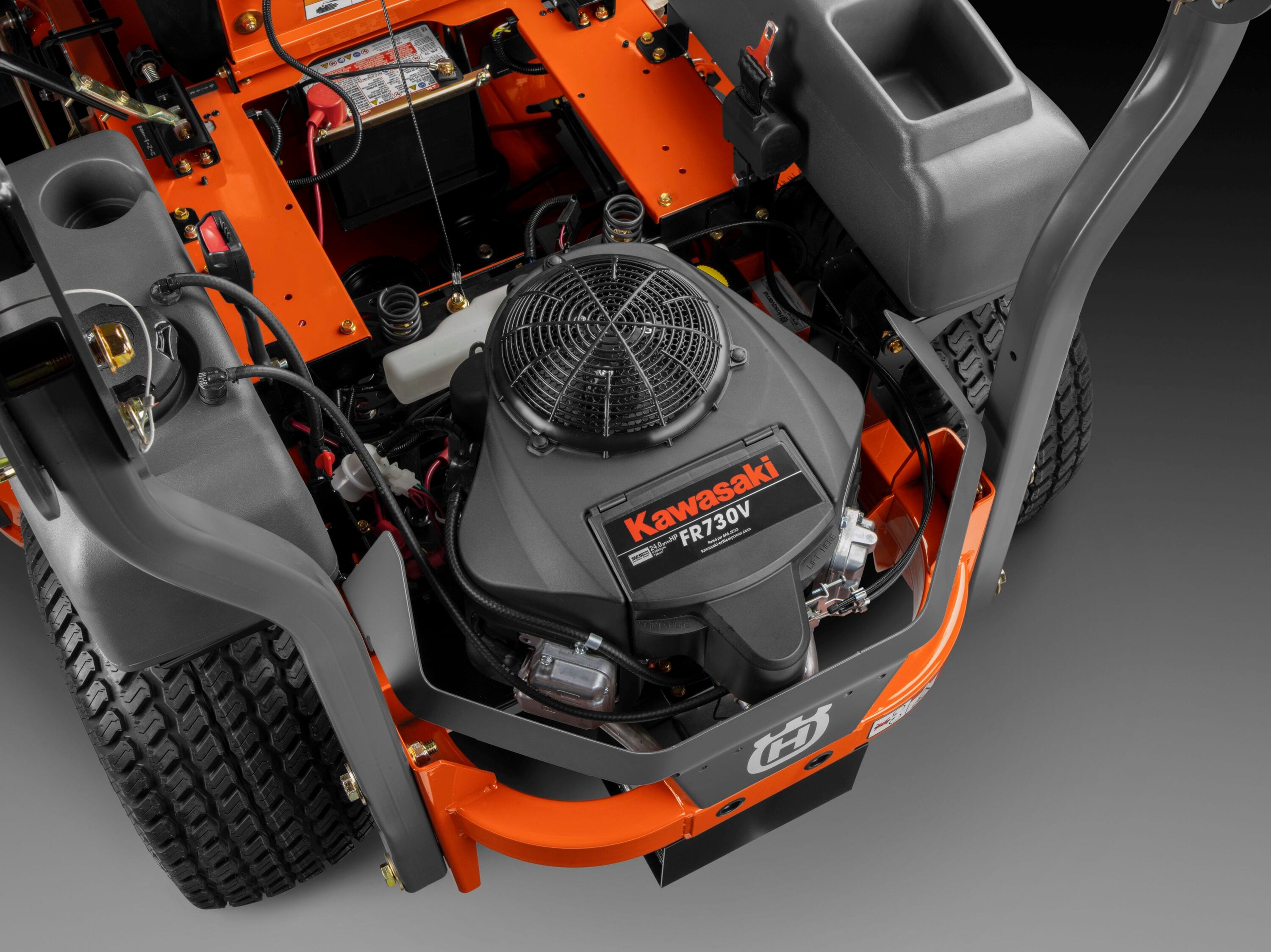 Husqvarna MZ54 54-in 24-HP V-twin Zero-turn Lawn Mower at Lowes.com