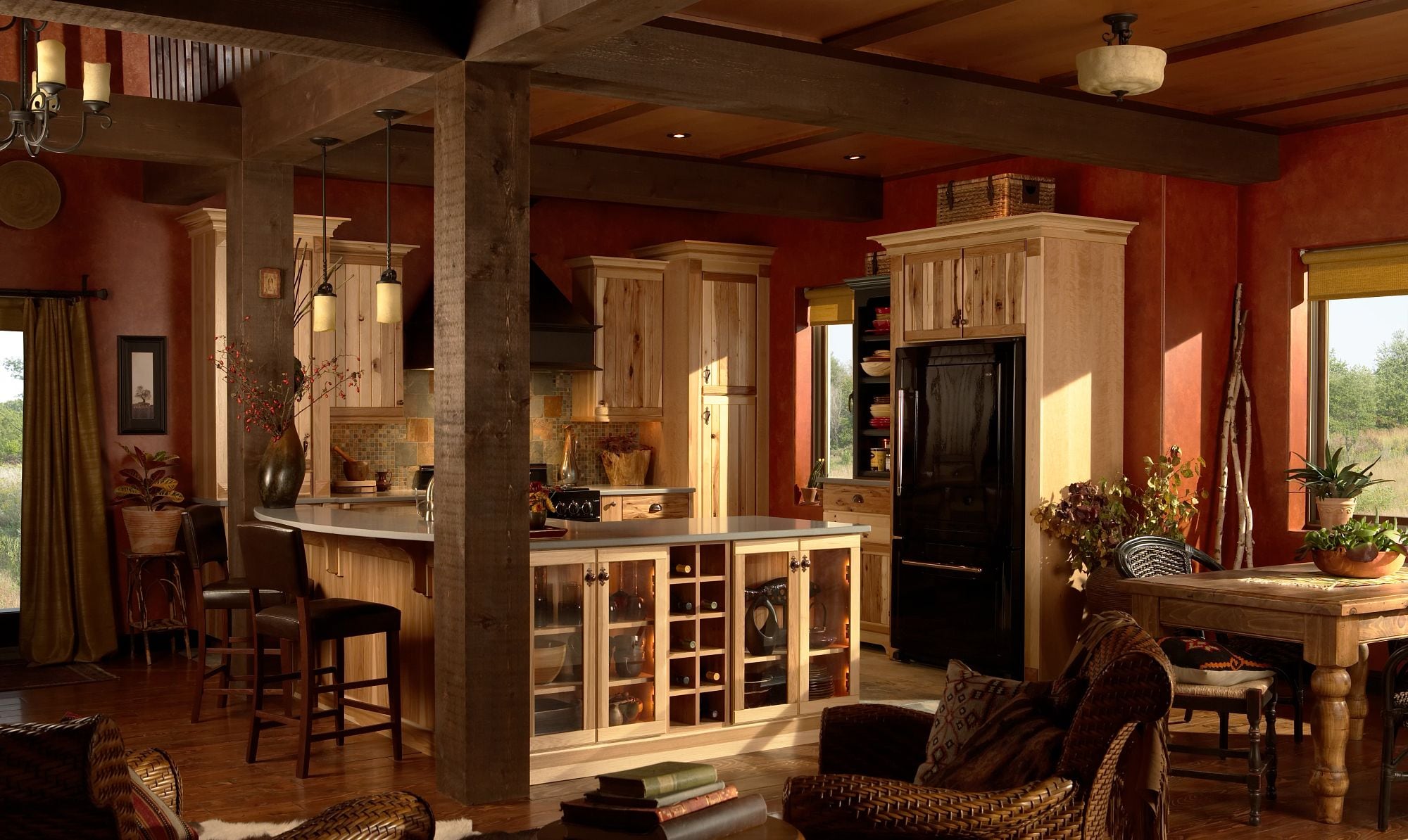 Schuler Cabinetry LKSCH.TAHO.HIK.NAT Cabinet-Samples - View #3