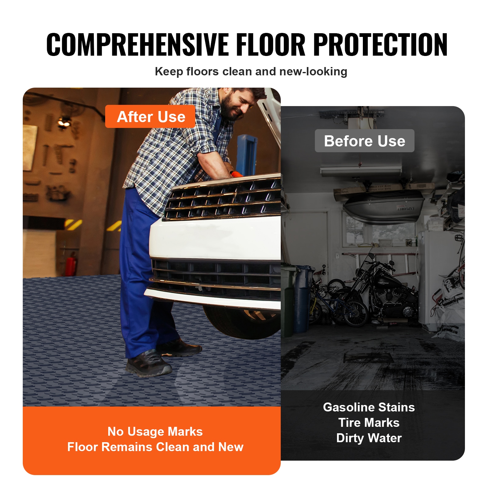VEVOR PVCDB-SMH50P00001V0 Garage-Vinyl-Tile - View #4