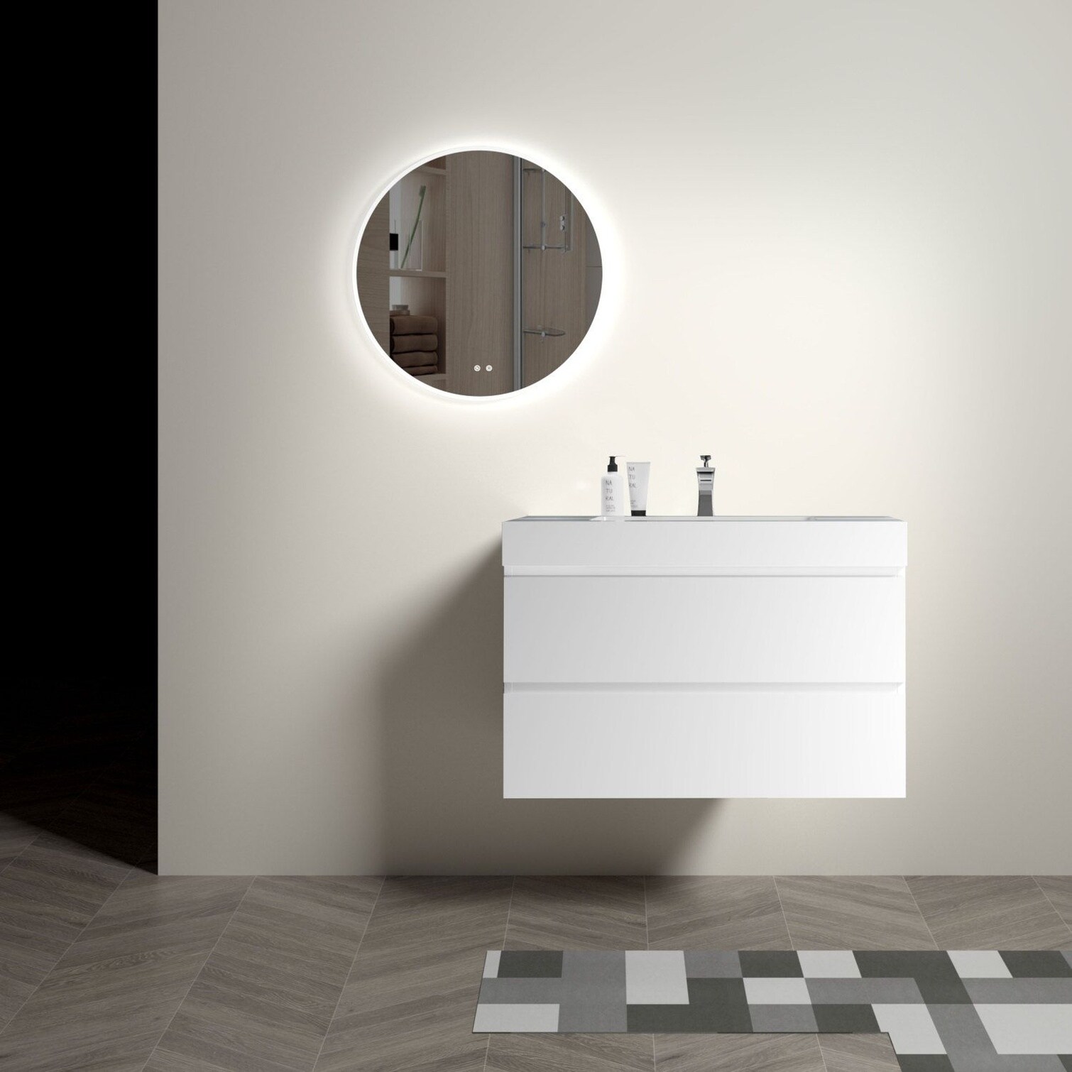 sunjurt AJ2E9N808EVS Bath-Vanity-Combo - View #5