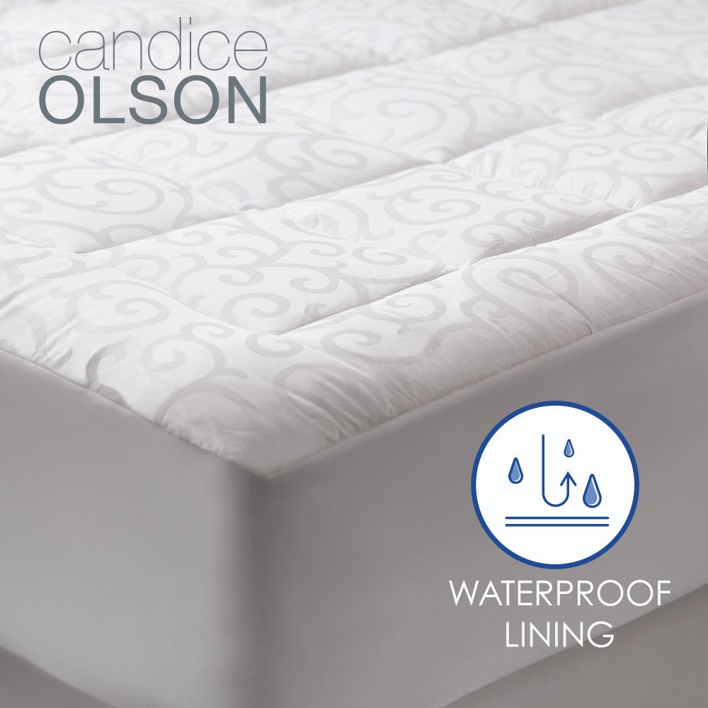 Candice Olson 15-in D Cotton Queen Mattress Topper in the Mattress ...