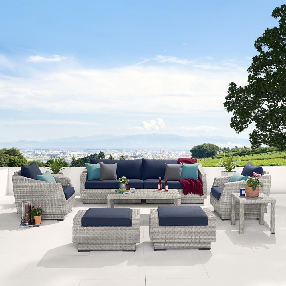 RST Brands OP-PESS8-CNS-BLU-K Patio-Conversation-Sets - View #2