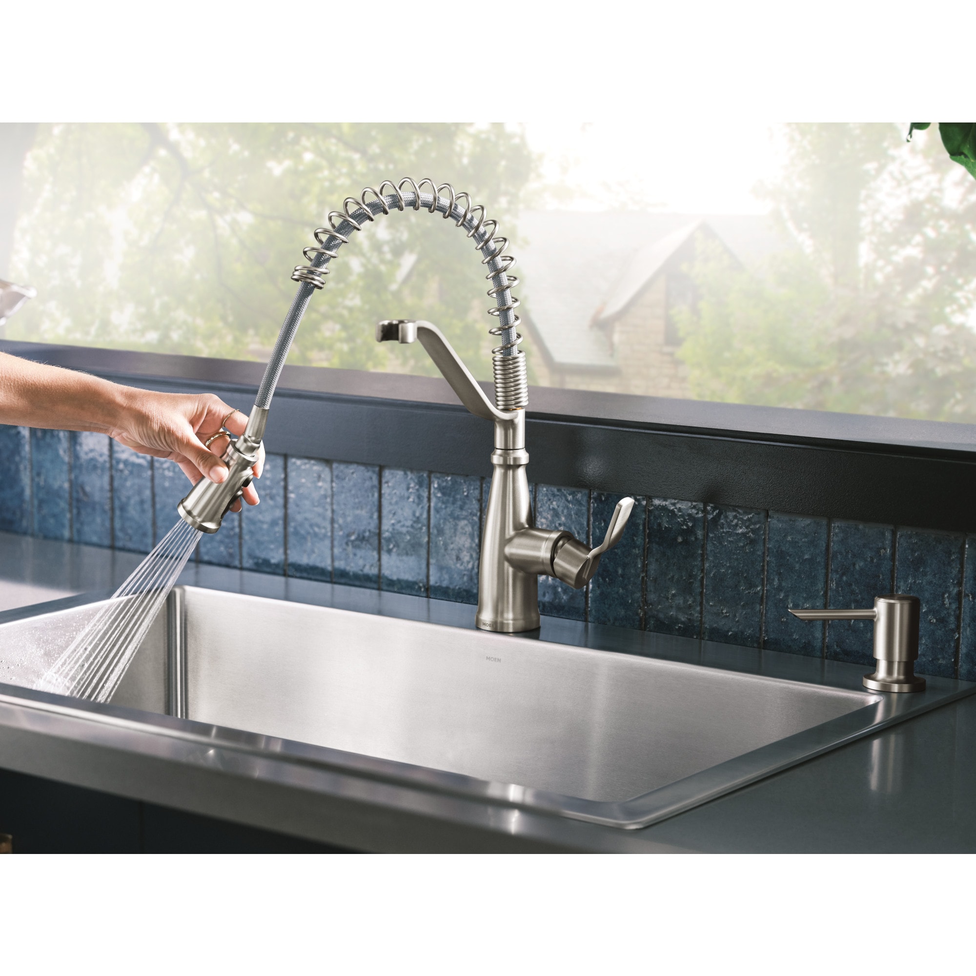 Moen 87886SRS Kitchen-Faucets - View #3