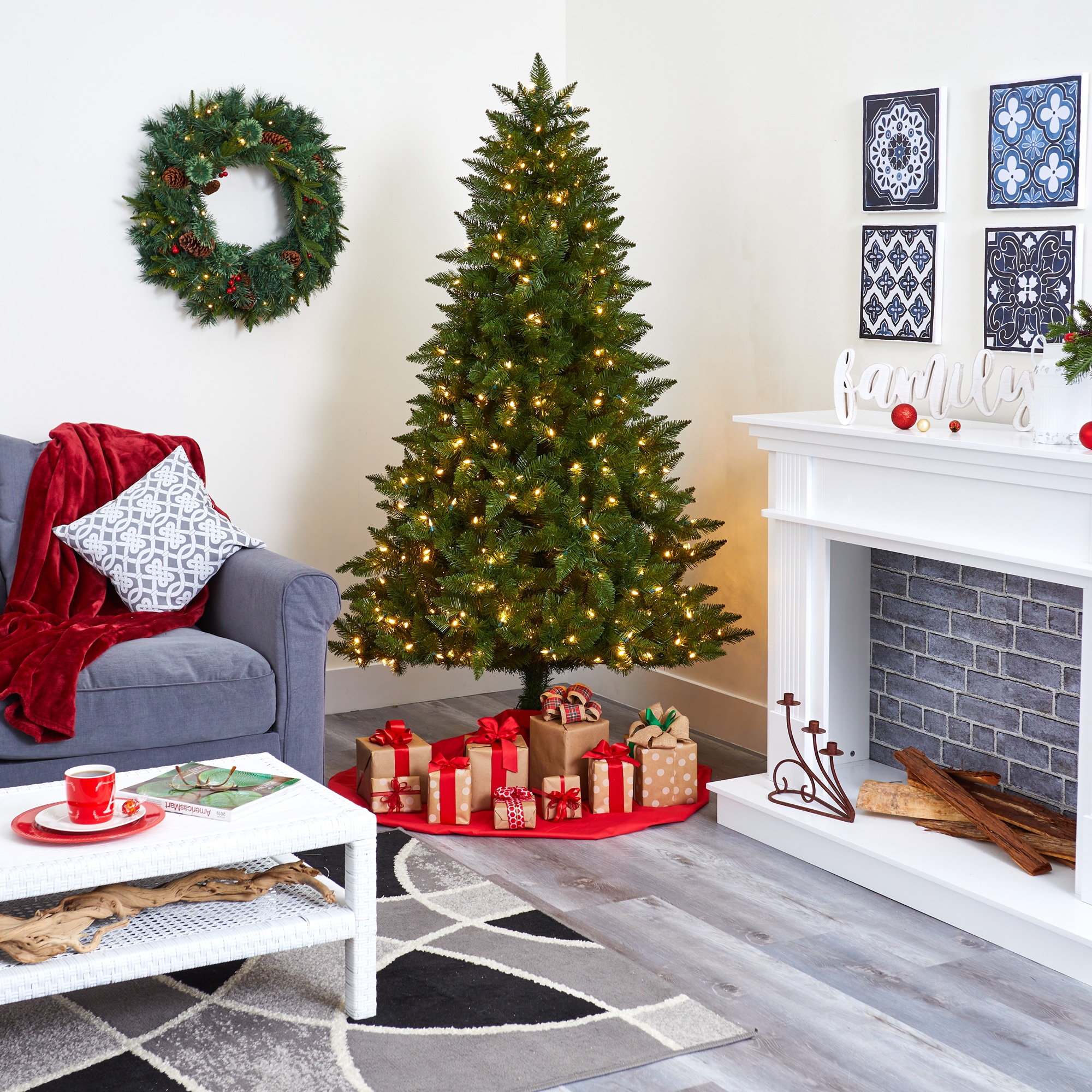 Nearly Natural T1455 Artificial-Christmas-Trees - View #10