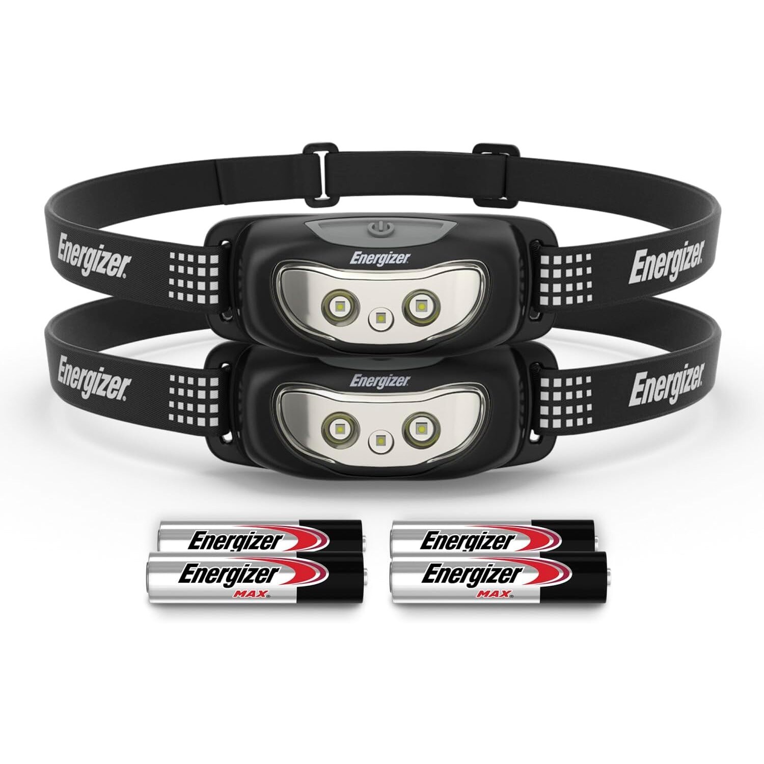 LIUSXAQI  2 Pack LED Headlamp with Red Light 100 Lumens IPX4 Water Resistant for Camping and Emergency