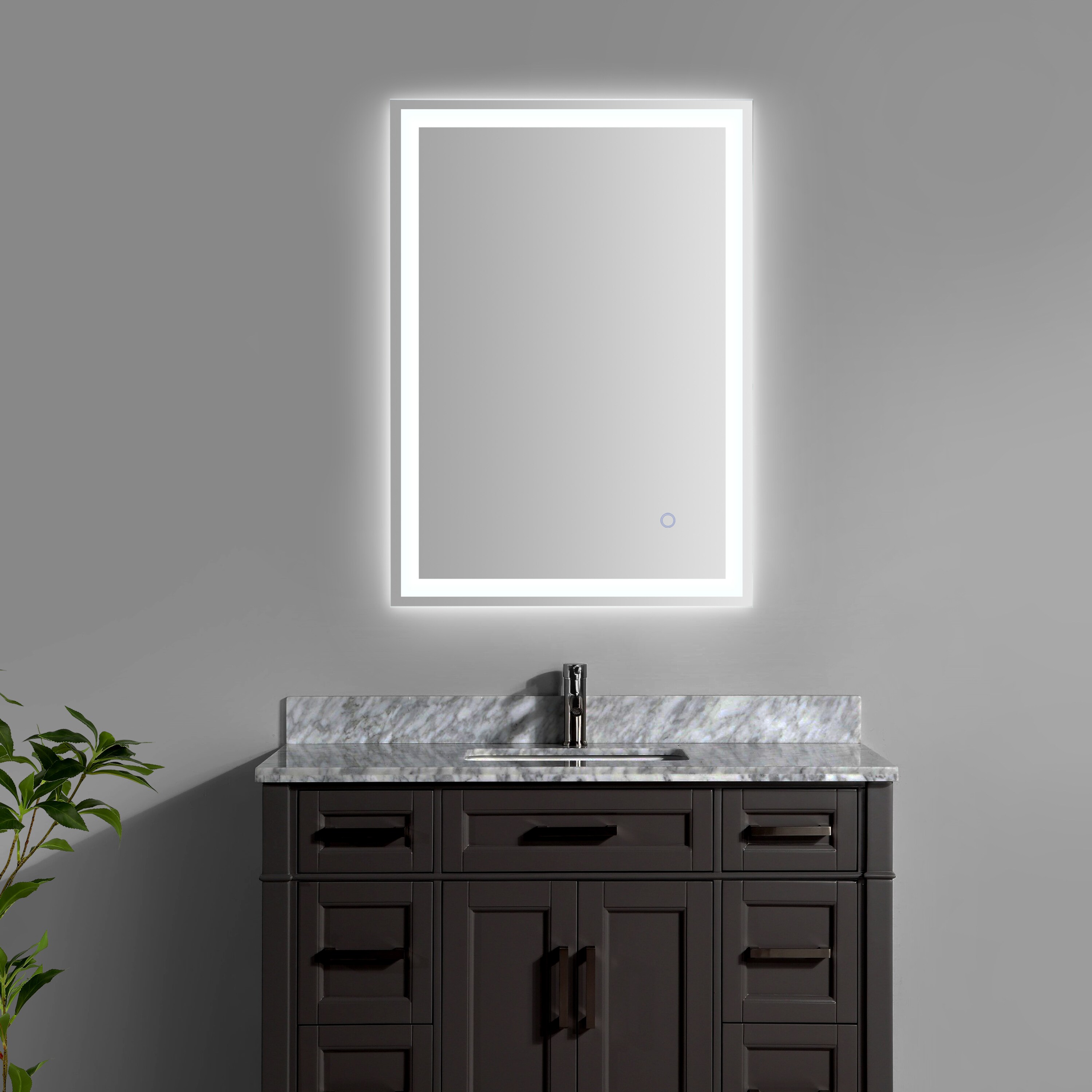 JONATHAN  Y MIR100A-2028 Framed-Bath-Mirrors - View #7