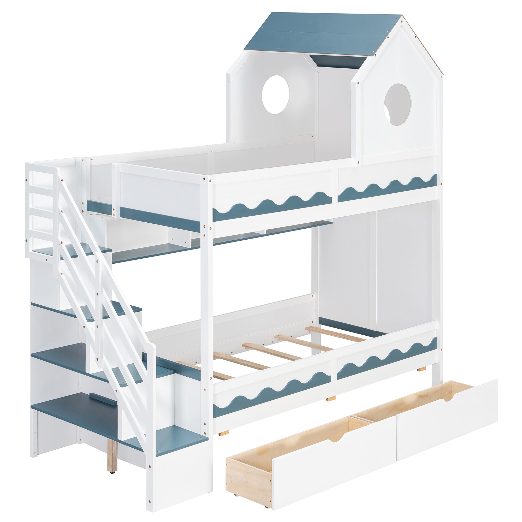 LUXEYARD DS-M-BAC04835 Bunk-Beds - View #7