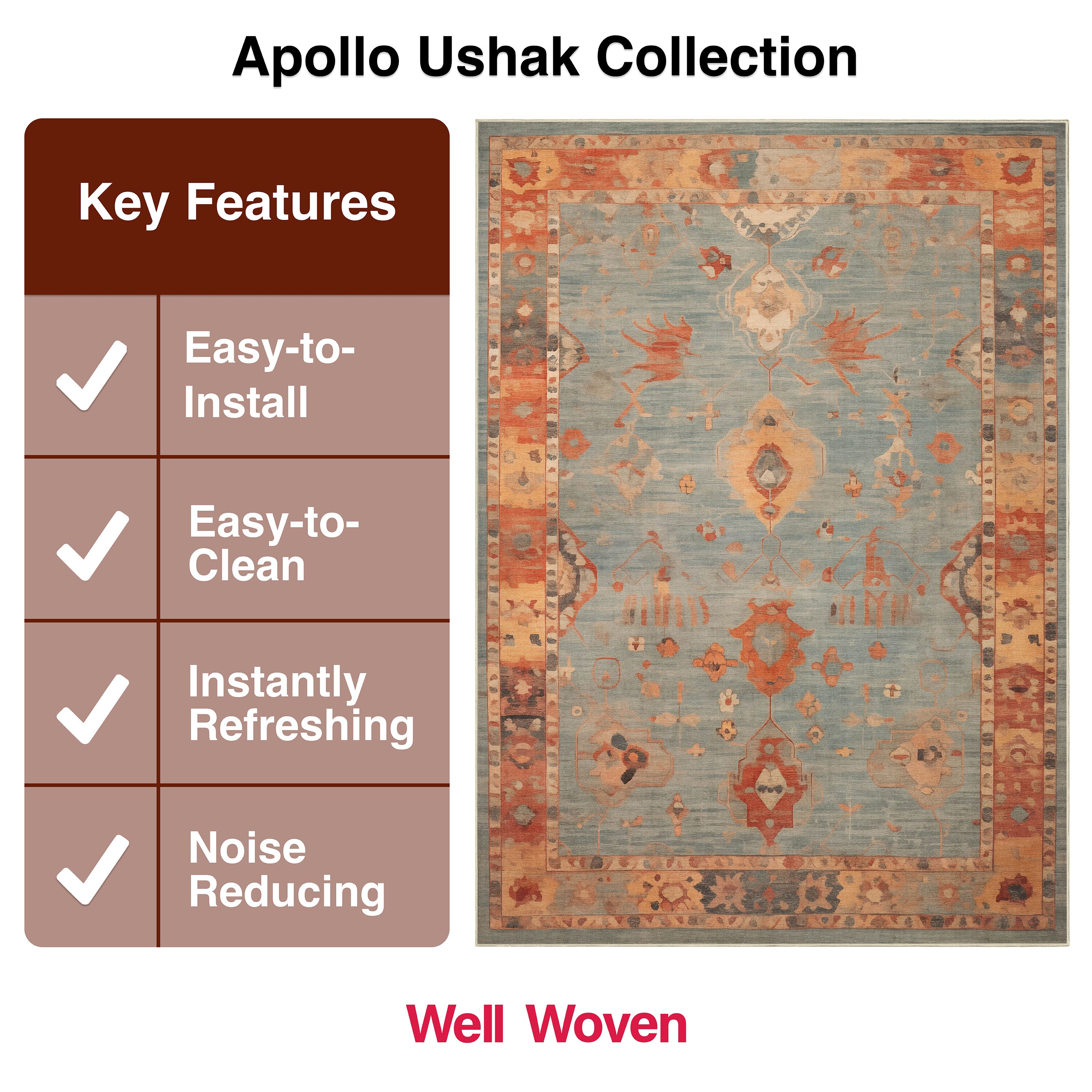 Well Woven W-US-12A-5 rugs - View #7