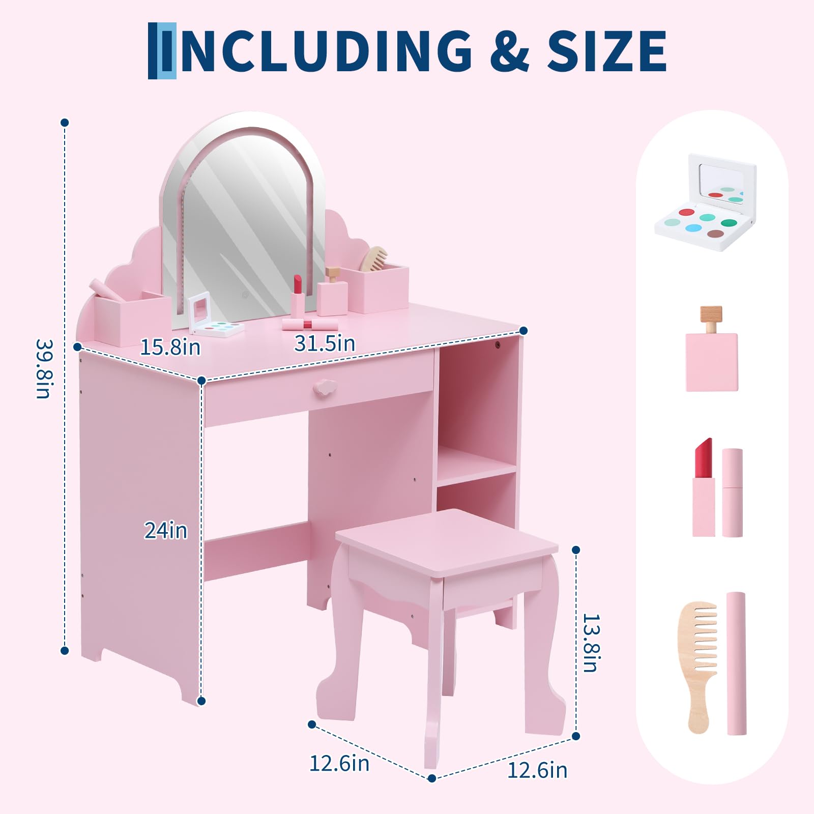 Aoile XH26081775 Bedroom-Vanities - View #2