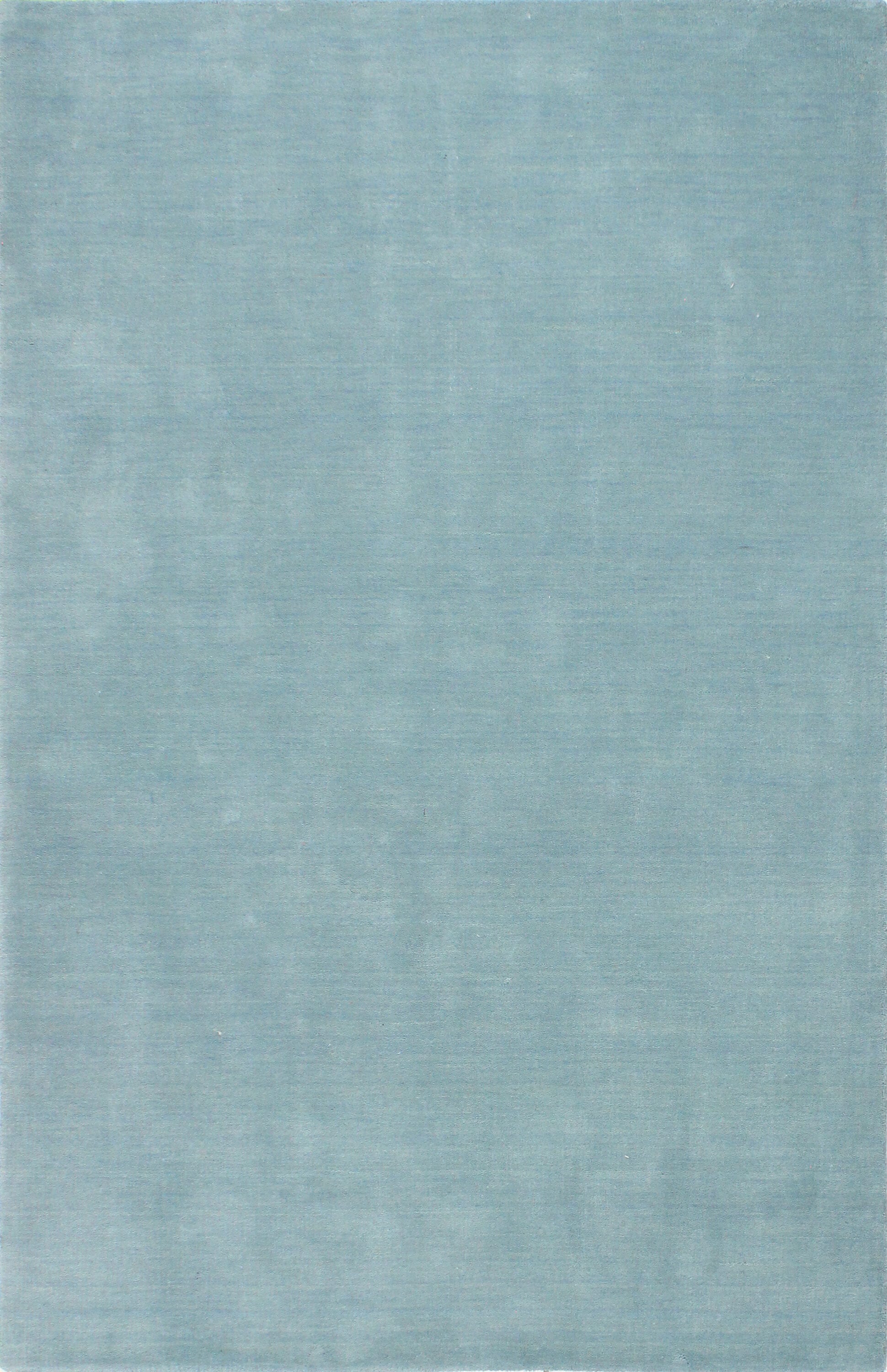 Bashian 649652230665 9 X 12 (ft) Wool Lt.Blue Indoor Solid Industrial Area Rug