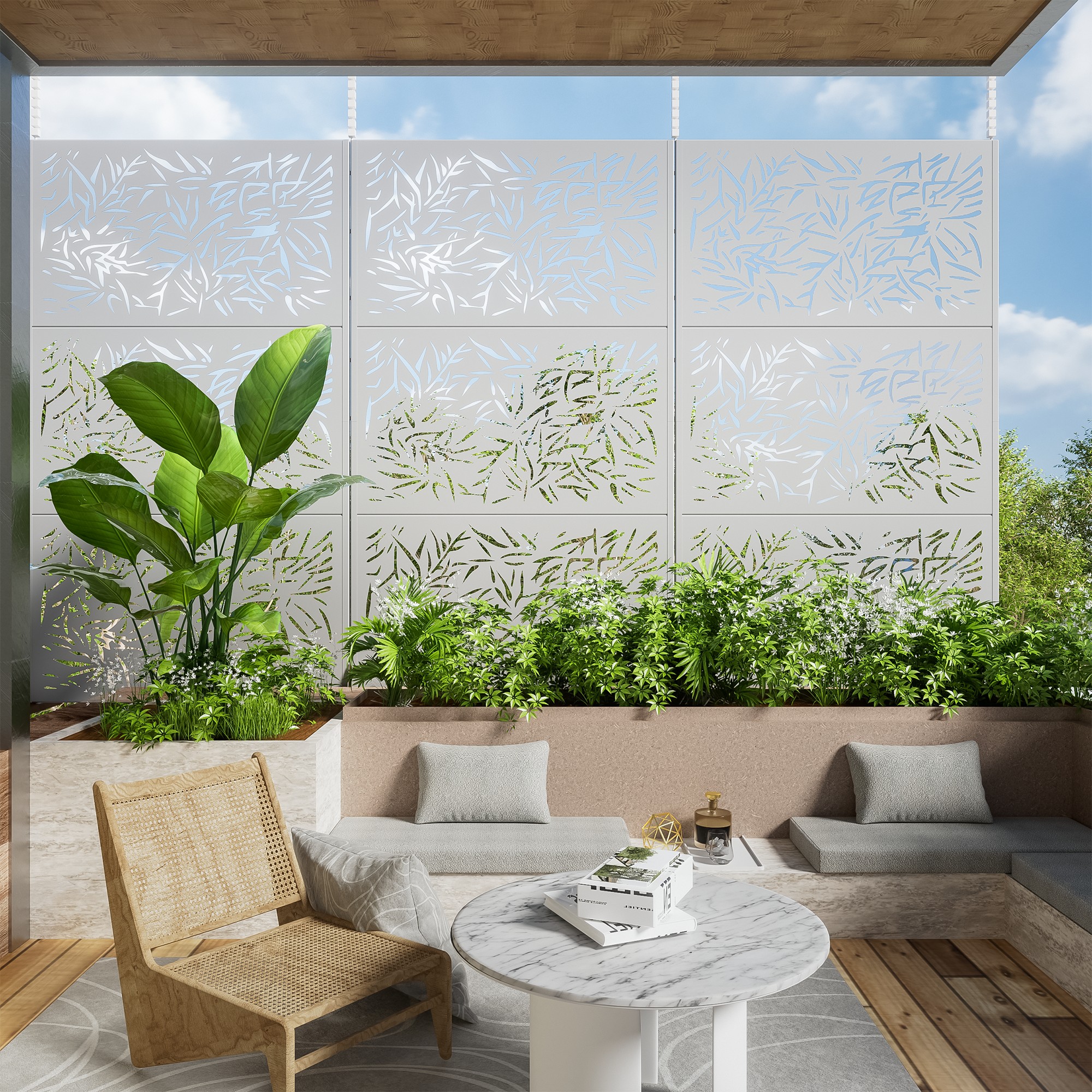 Misty Moon LW0409-OPS-PF171 Outdoor-Privacy-Screen - View #4