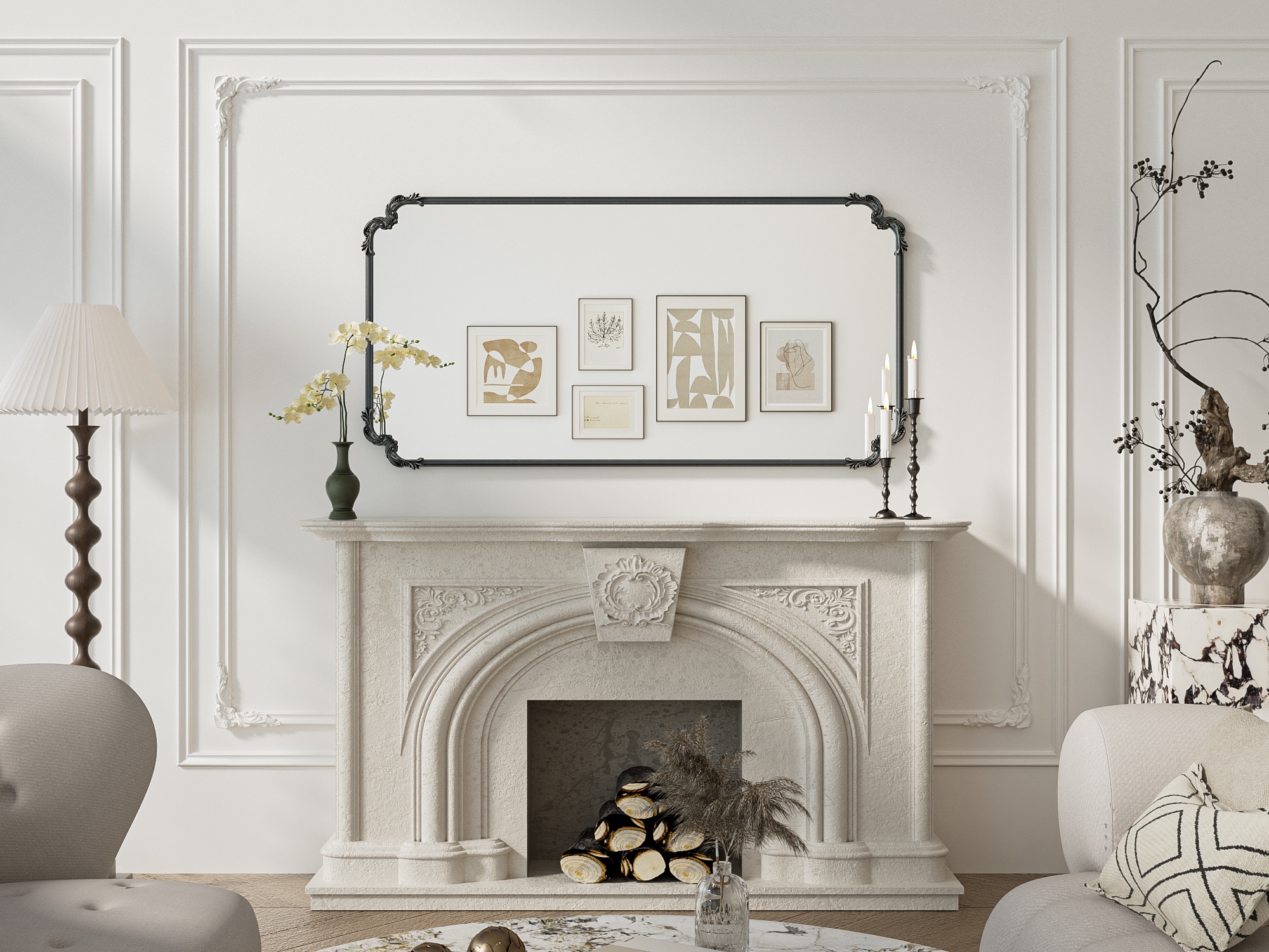 TETOTE LSC-TE-6030BK-D36 Decor-Mirrors - View #2