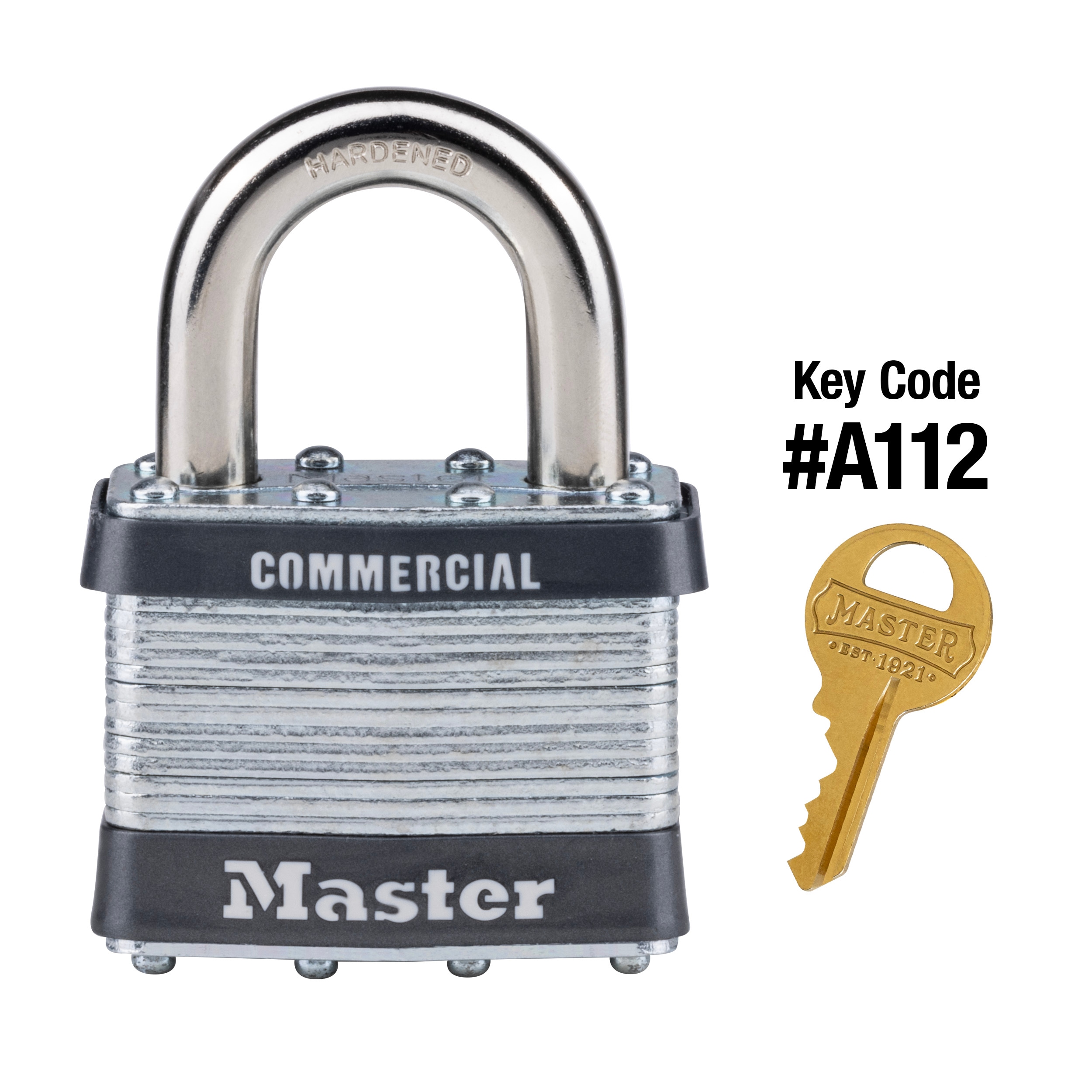 Master Lock Laminated Steel Large Padlock with 2 Keys – 2