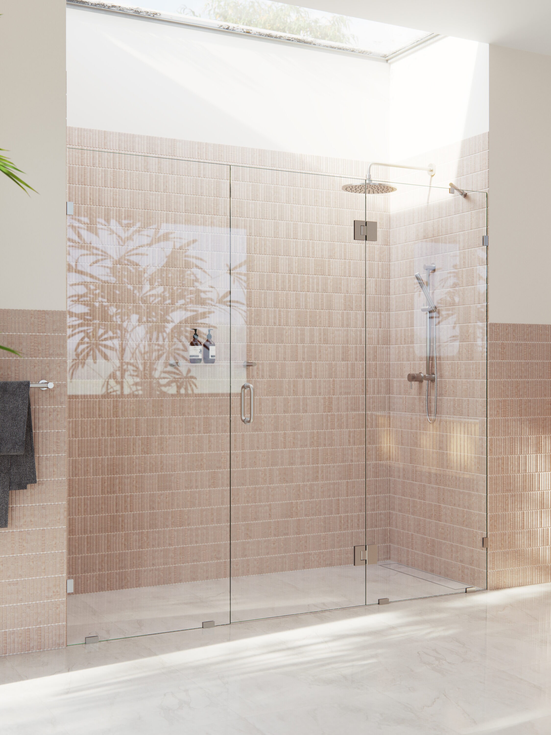 Glass Warehouse GHF-85-BN Shower-Doors - View #4