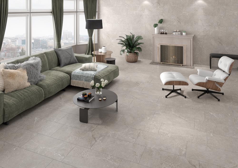 allen + roth JJ-TERREBONE GREY Ceramic-Tile - View #5