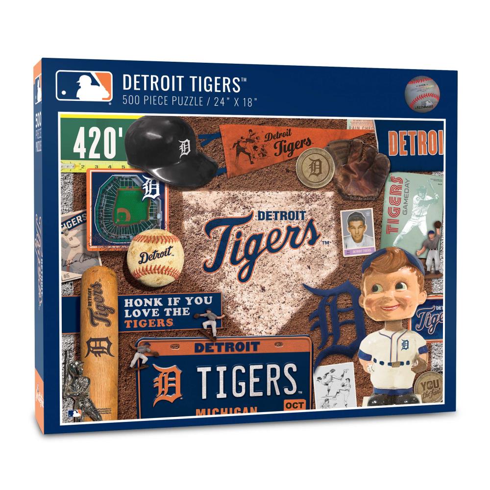 Official Detroit Tigers Bobbleheads, Tigers Figurines, Vintage