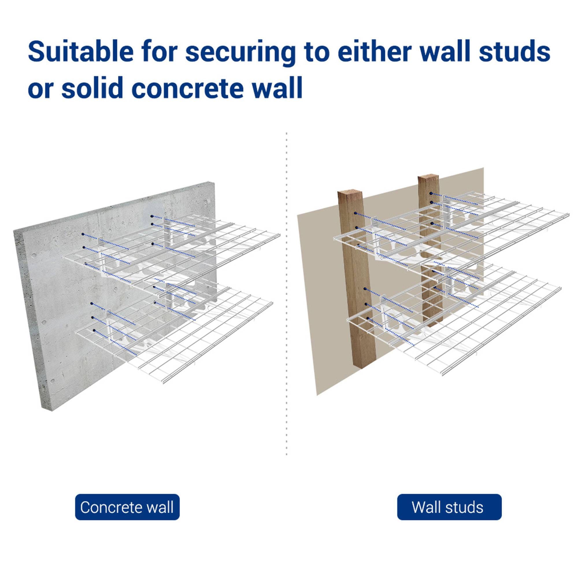 Fleximounts WR24-E Wall-Mounted-Shelving - View #6