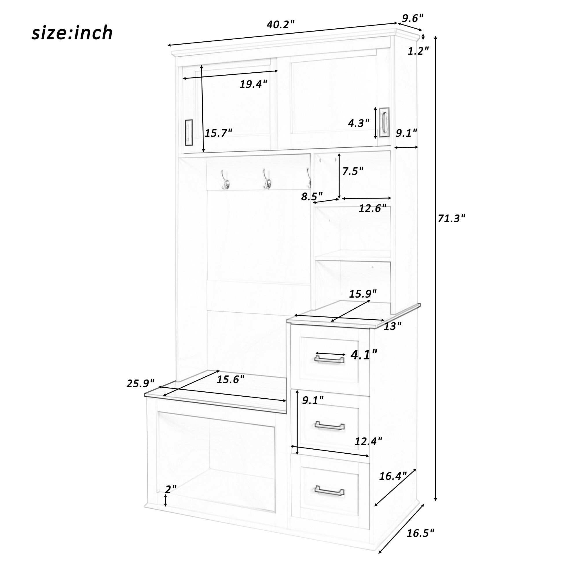 ModernLuxe L3P-N724P264676K Coatrack-Stands-Pedestals - View #12