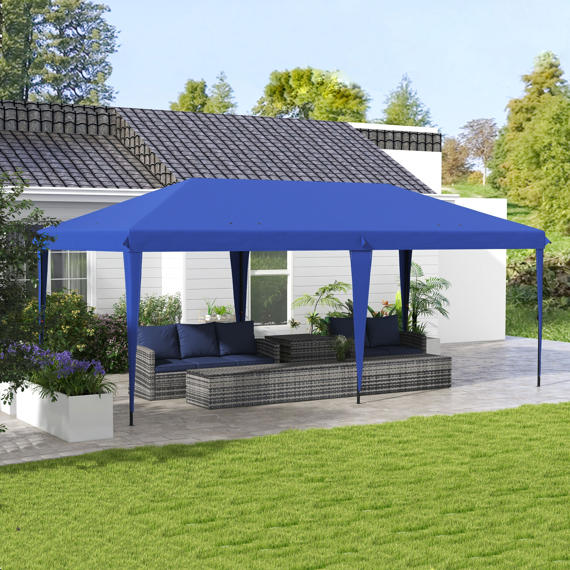 Lycvki GZB-38 Wood-Resin-Gazebos - View #8