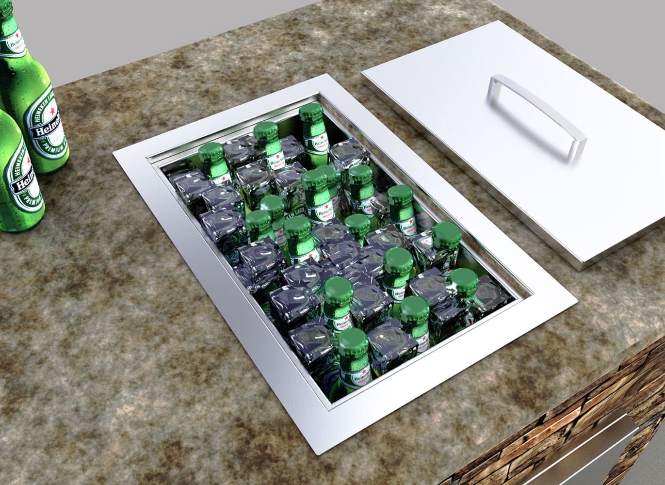 Sunstone B-IC14 Bar-Prep-Sinks - View #4