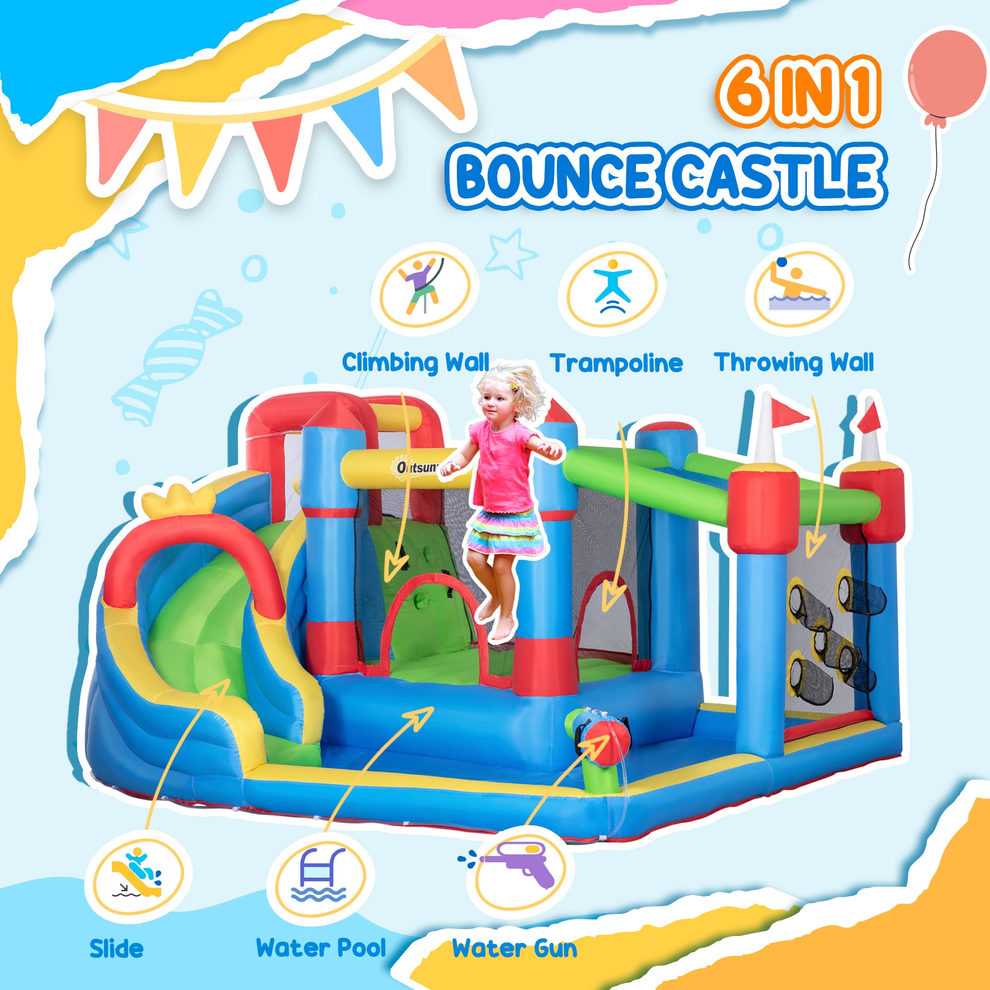 LUXEYARD DS-M-BAC07209 Bounce-Houses - View #6