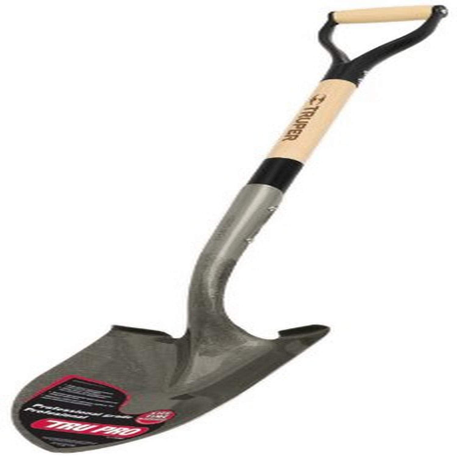  31209 Tru Pro Round Point Shovel with D-Handle 30-Inch