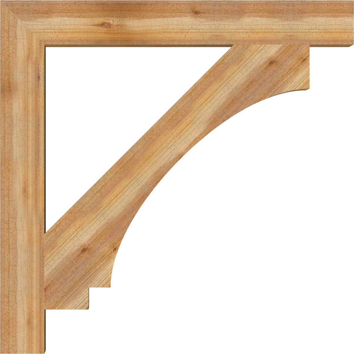 Ekena Millwork BKT06X48X48IMP05RWR corbels - View #3