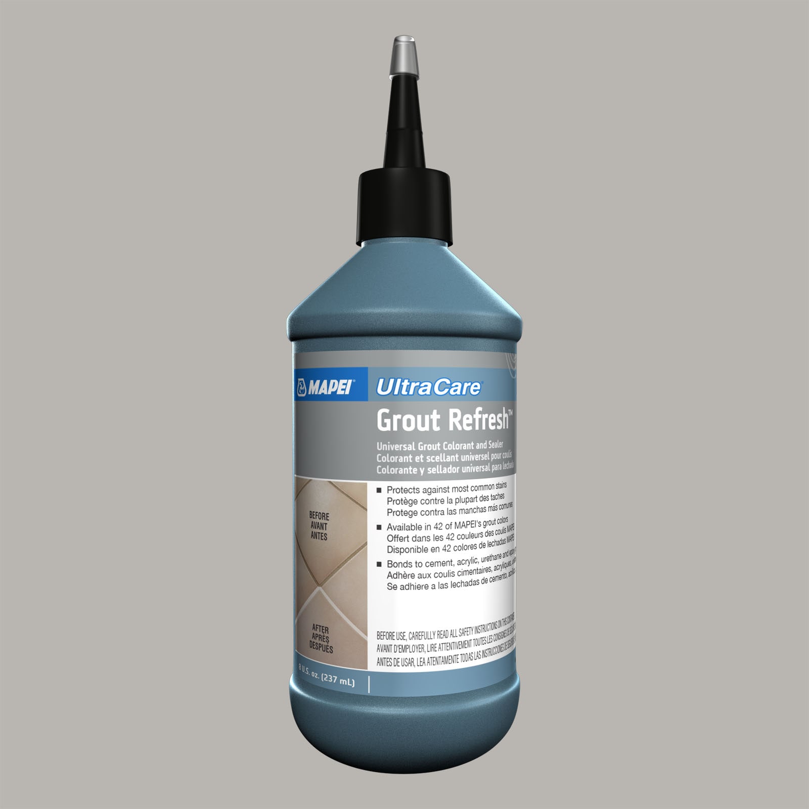 MAPEI 5LA510333 Grout Refresh 8 Fluid ounce(s) Cobblestone #5103 Ceramic/porcelain tile Grout sealer